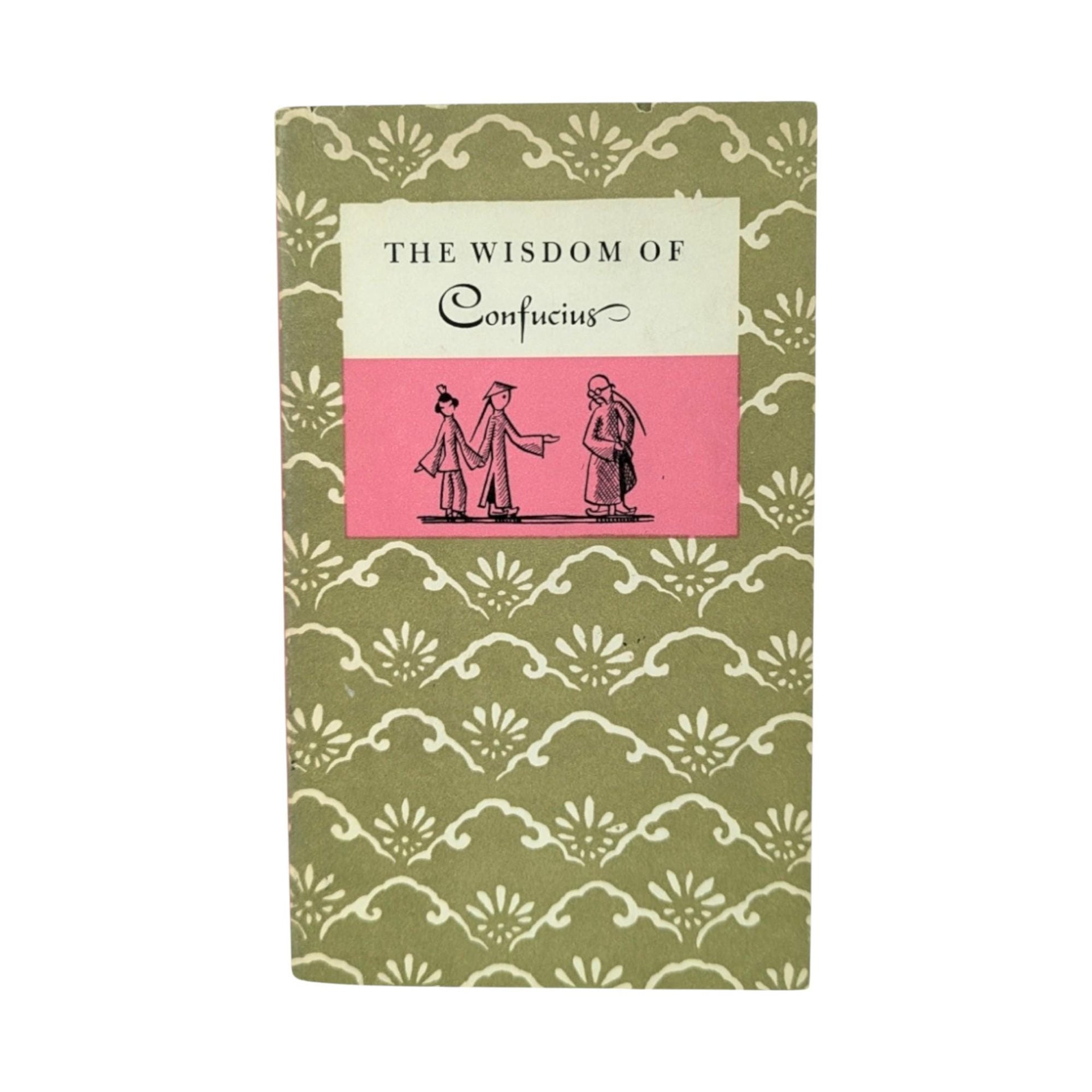 Vintage 1963 The Wisdom of Confucius: Hardcover Chinese Philosophy Book