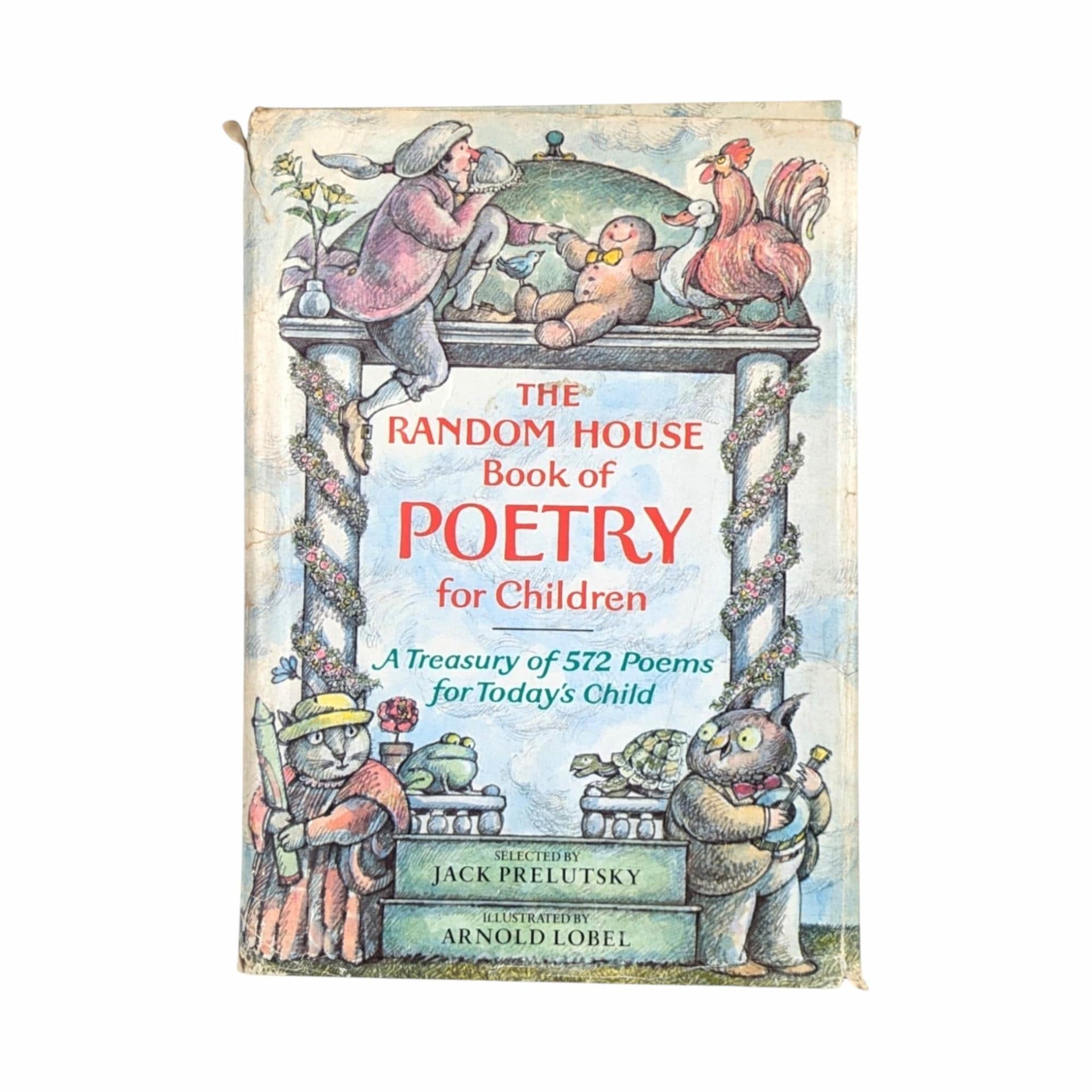 Vintage 1983 Children's Poetry Book: Random House, Illustrated by Arnold Lobel