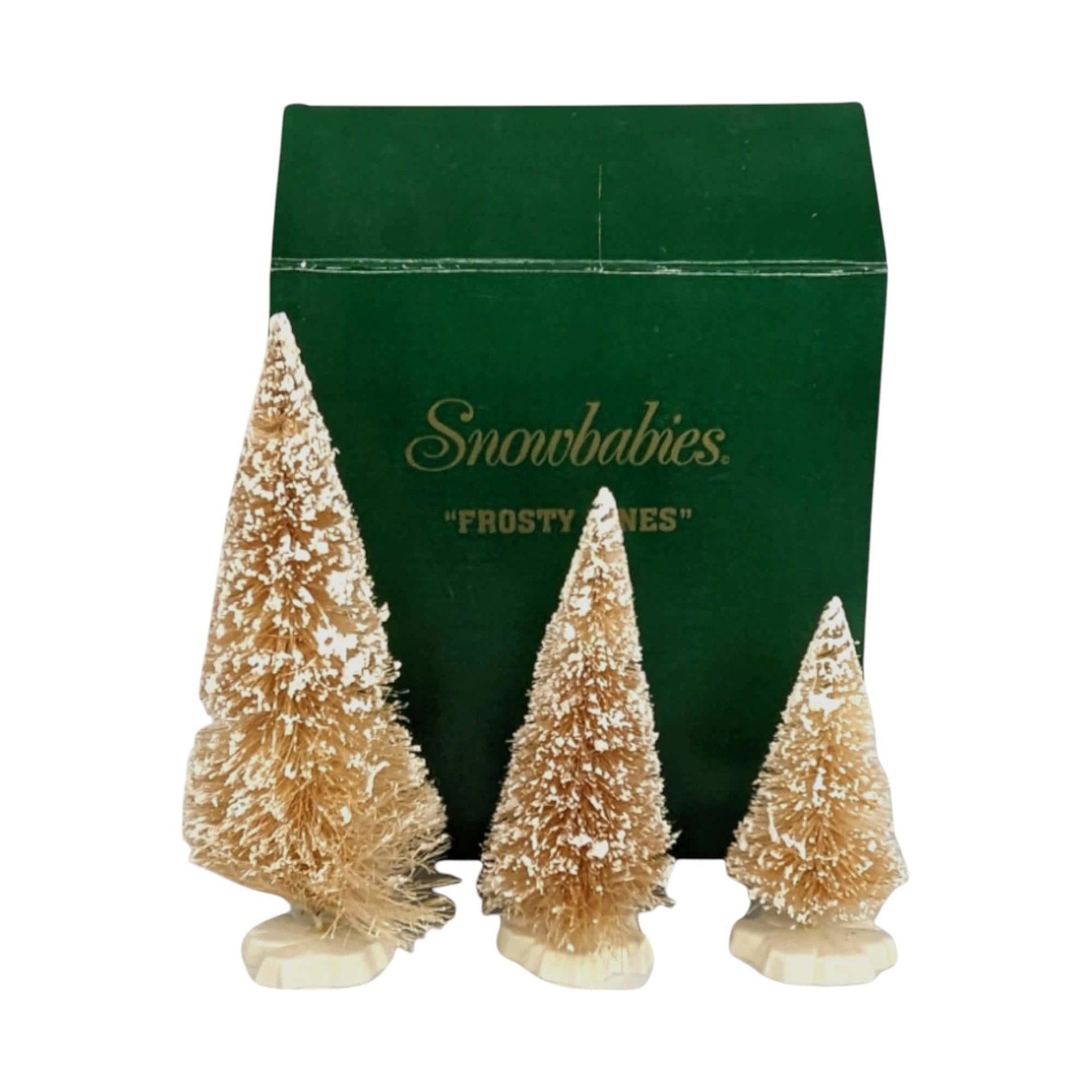 Vintage Dept 56 Village Accessories, Dept 56 Snow Village, Dept 56 Snowbabies, Mark Twain Statue, Frosty Pines Trees, Christmas Village