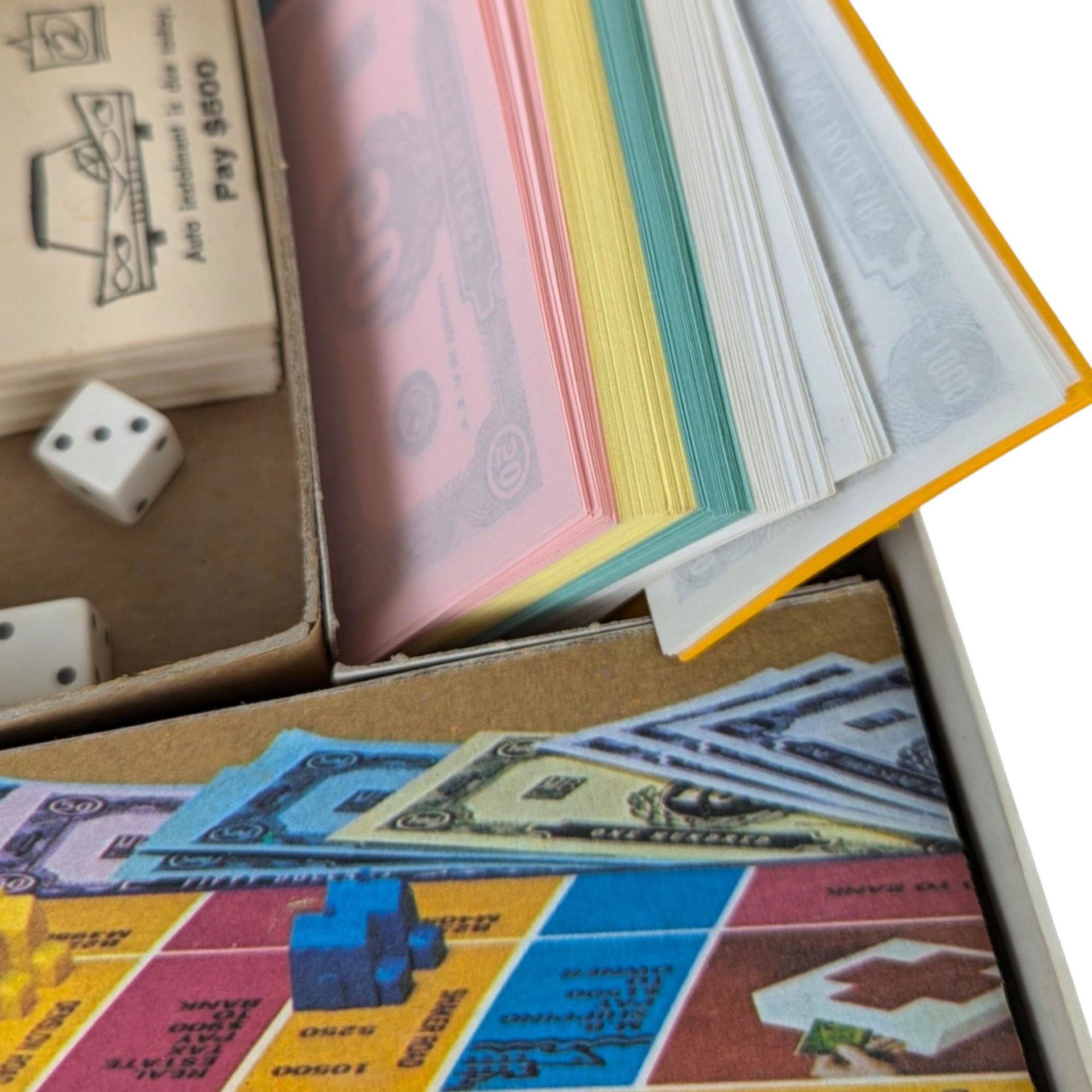 1974 Milton Bradley Easy Money Game, Vintage Board Game, Complete, Family Game Night, Collectible Board Game
