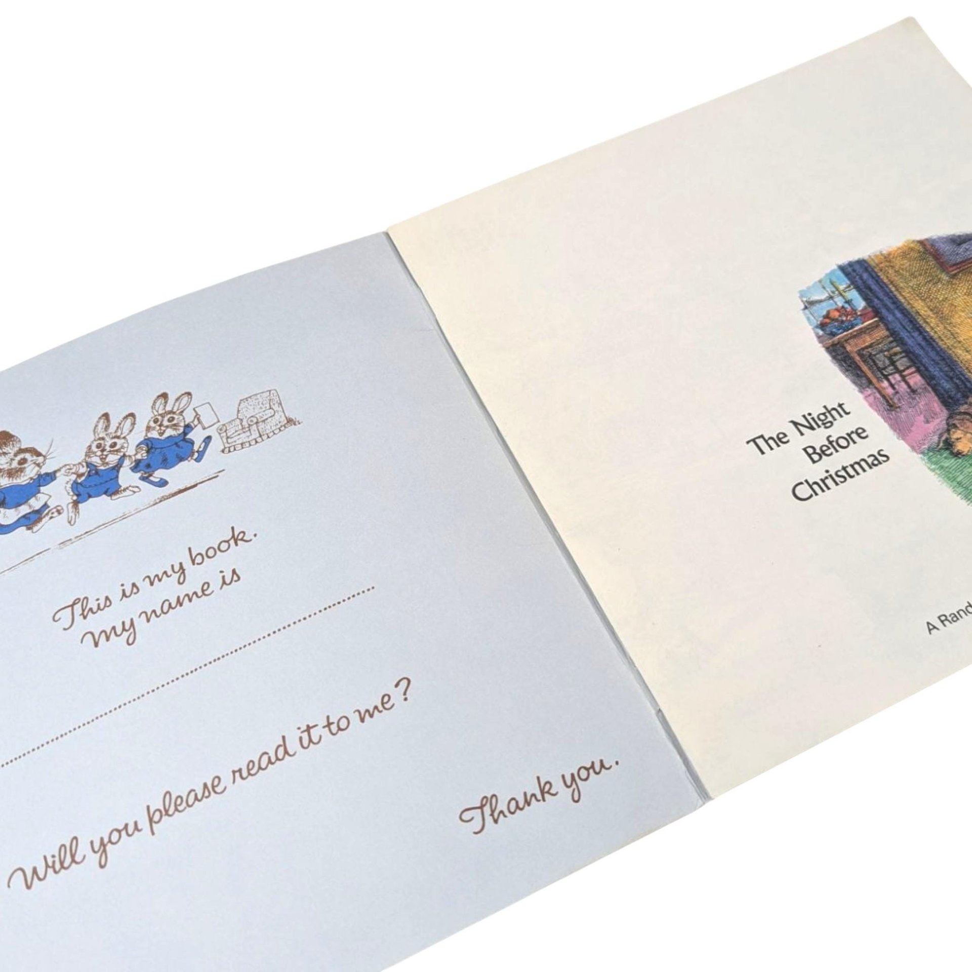 1975 Night Before Christmas Softcover, Illustrated by Douglas Gorsline, Vintage Holiday Book