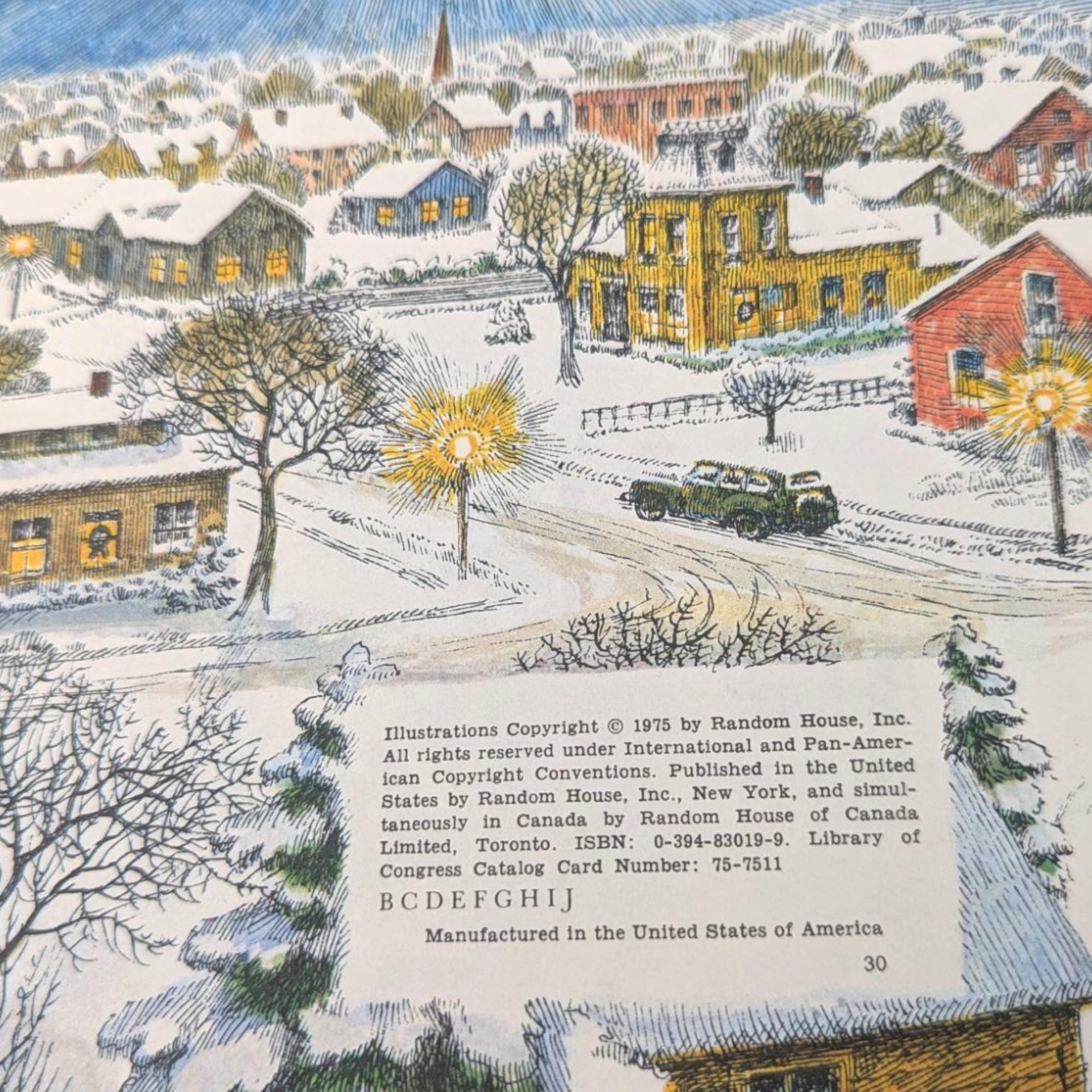 1975 Night Before Christmas Softcover, Illustrated by Douglas Gorsline, Vintage Holiday Book