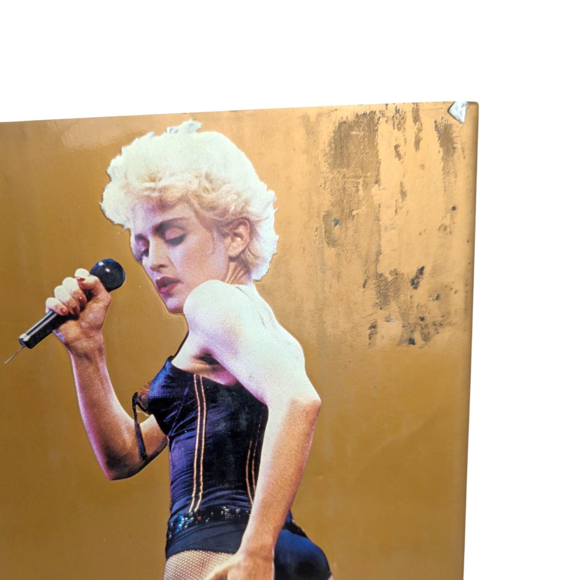 Vintage 1991 Madonna Unauthorized Biography Hardcover Book Christopher Andersen Pop Culture Icon Gift for Music Fans, Celebrity History