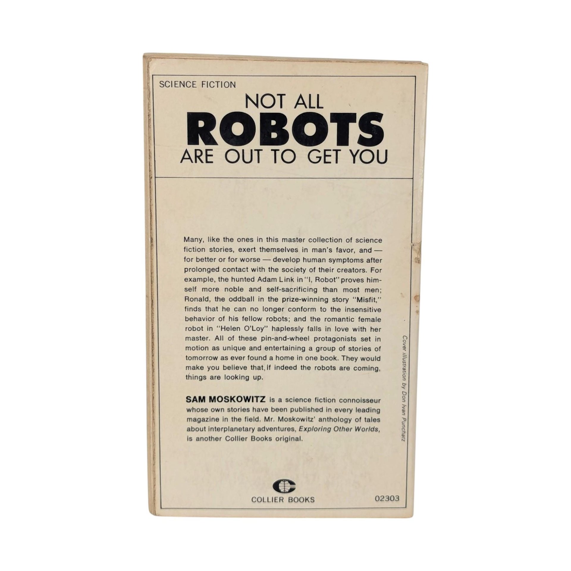 Vintage 1966 Sci-Fi Anthology: The Coming of the Robots, Asimov & Simak