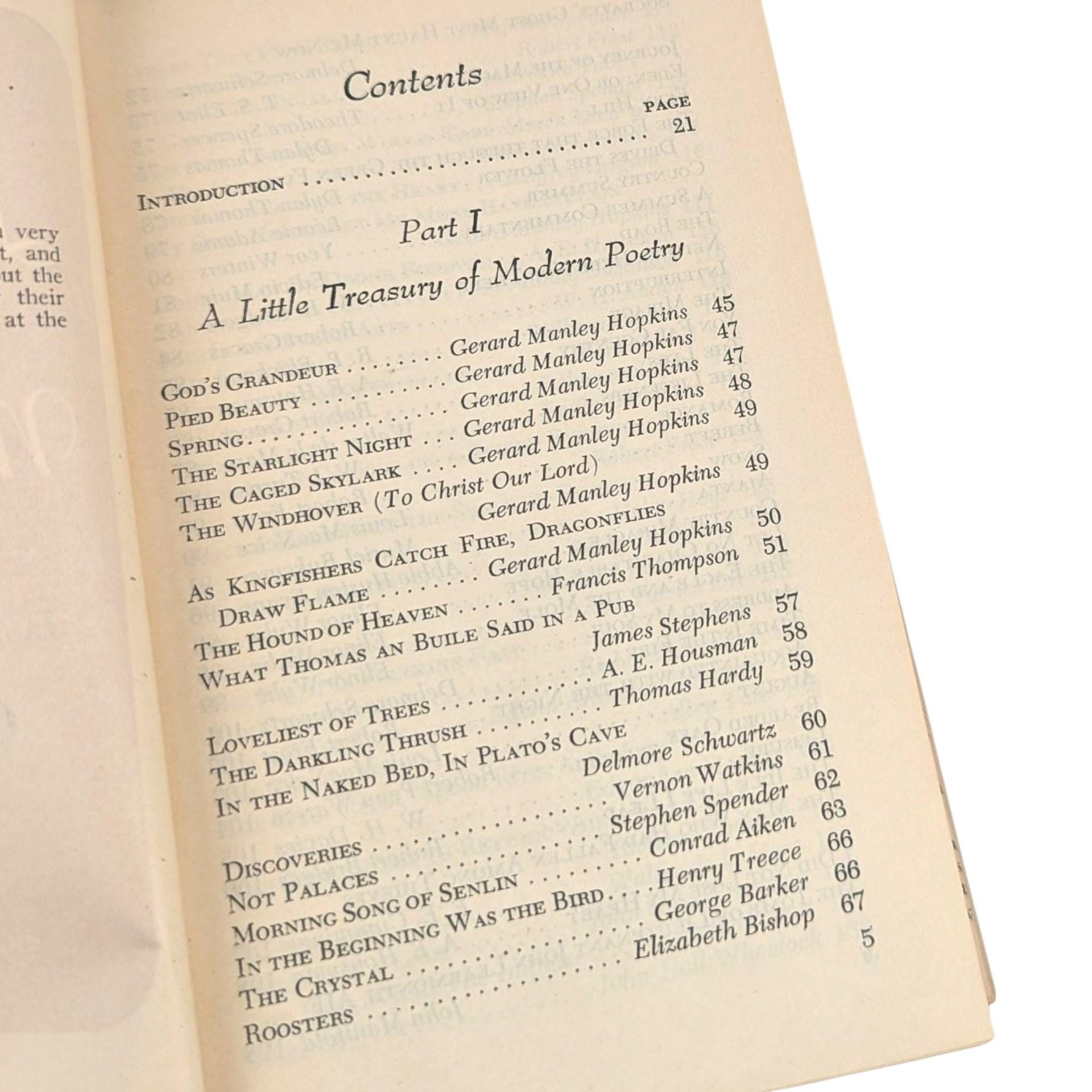 Vintage 1946 A Little Treasury of Modern Poetry, Oscar Williams Hardcover, 20th Century Poems Anthology, Classic Scribner's Book Decor