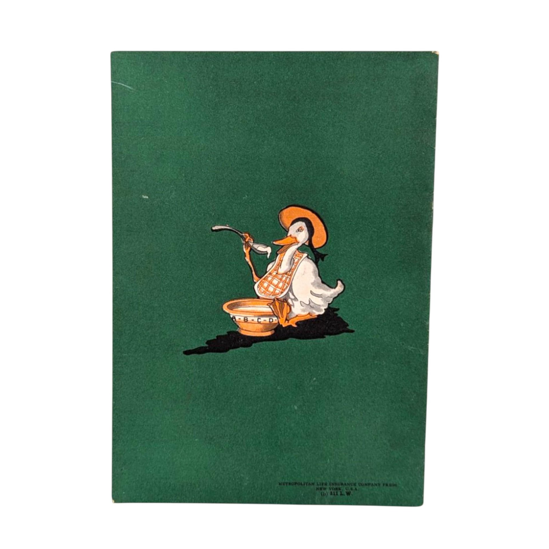Vintage Metropolitan Mother Goose Book, Illustrated by Emma Clark, Nursery Rhymes, Collectible Children's Book