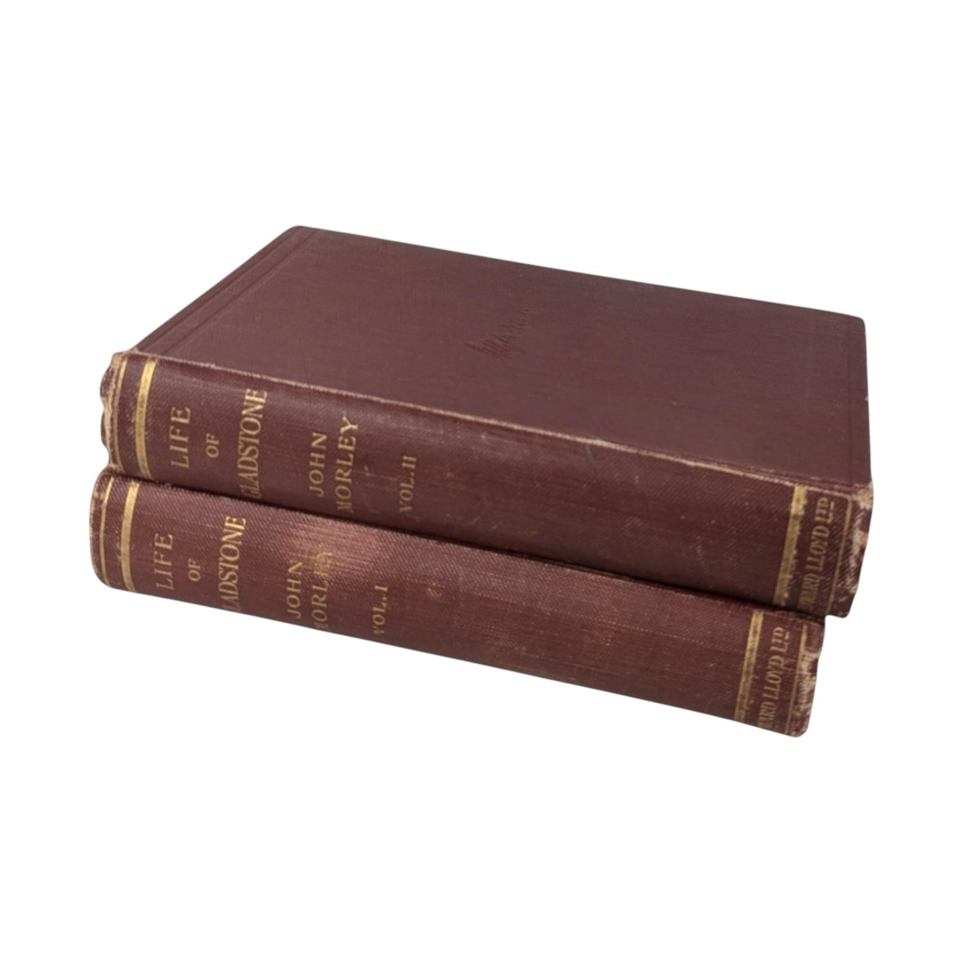 1908 Life of Gladstone: Antique Biography, 2-Volume Set