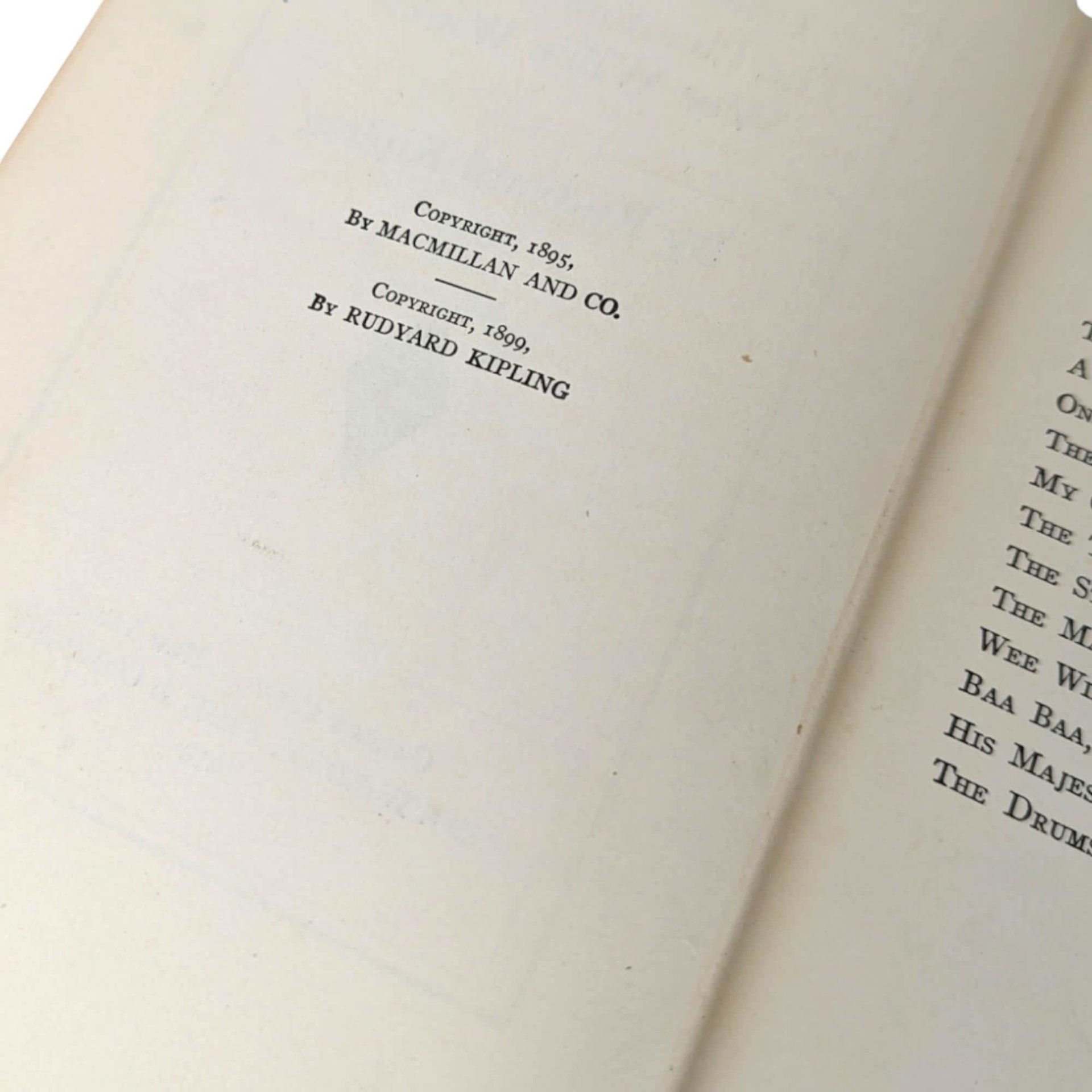 1916 Rudyard Kipling British India Short Stories - Antique Hardcover Book