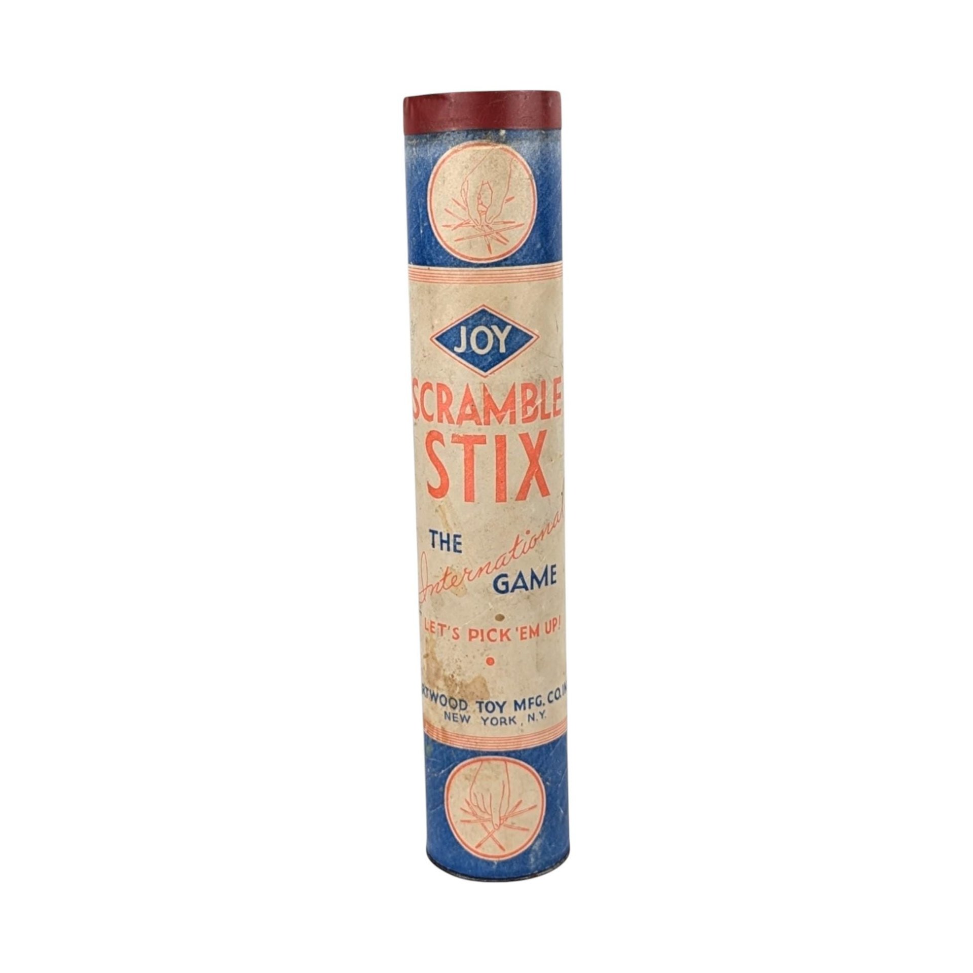 Vintage Joy Scramble Pick Up Sticks Game: Retro Family Fun
