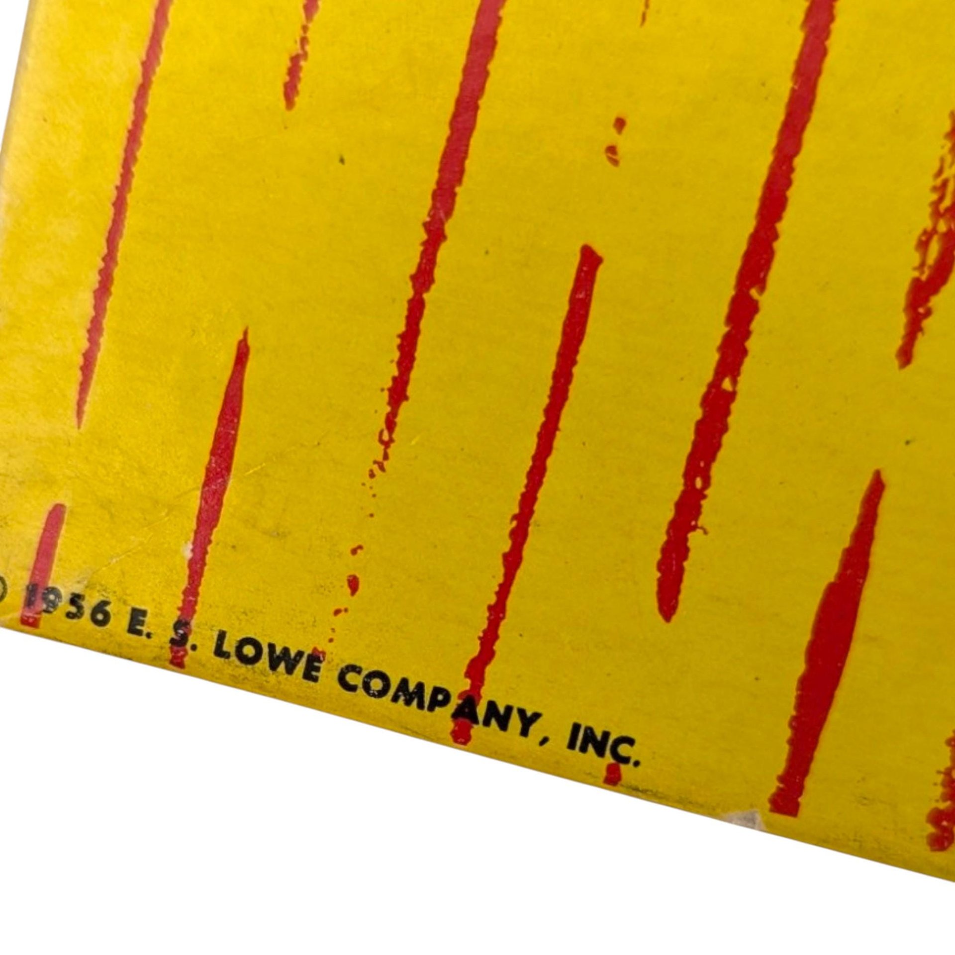 Vintage 1956 Yahtzee Game: Lowe Co. Collectible Dice Game