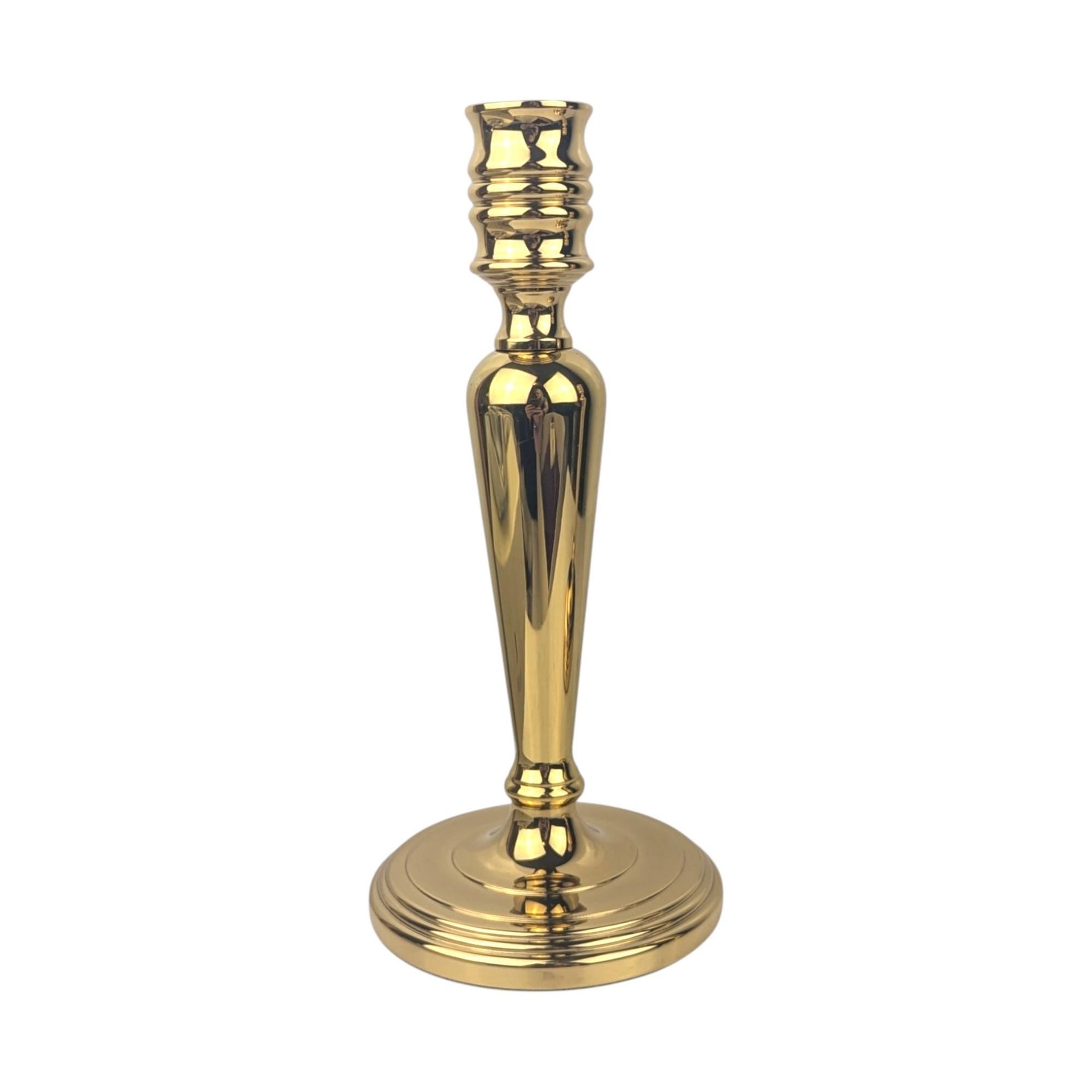 Vintage Baldwin Brass Candlesticks: Mid-Century Modern Taper Candle Holders