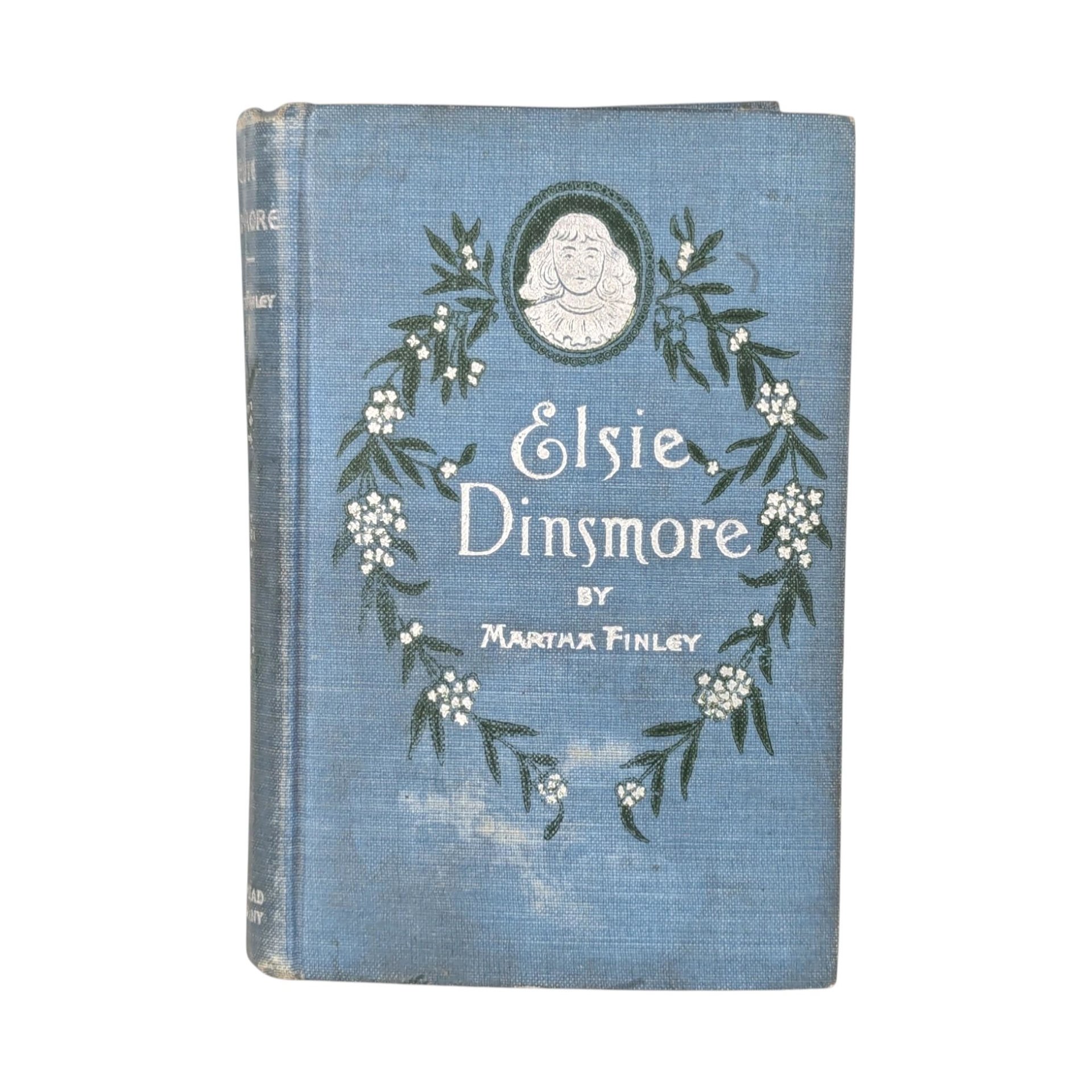 Antique Elsie Dinsmore Hardcover: Children's Literature Collectible