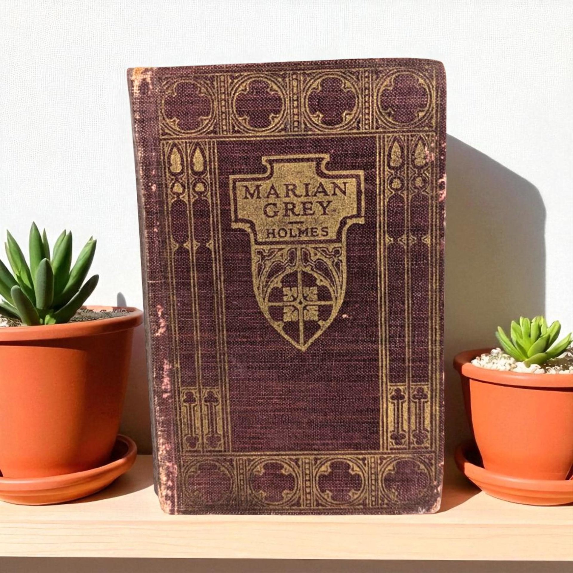 1923 Marian Grey Antique Novel by Mary J. Holmes - Collectible Literature
