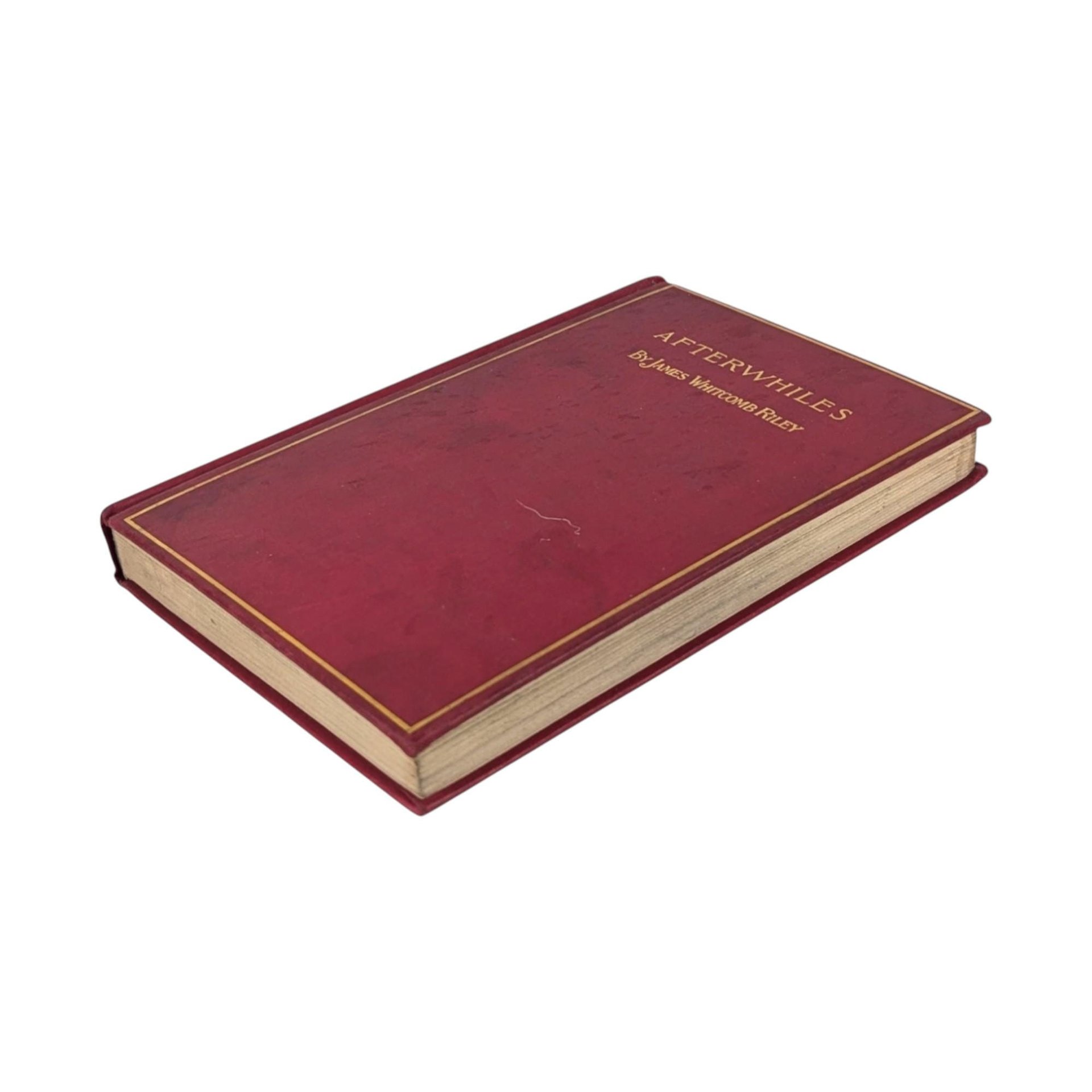Antique Poetry Collection: Afterwhiles by James Whitcomb Riley, Hoosier Poet