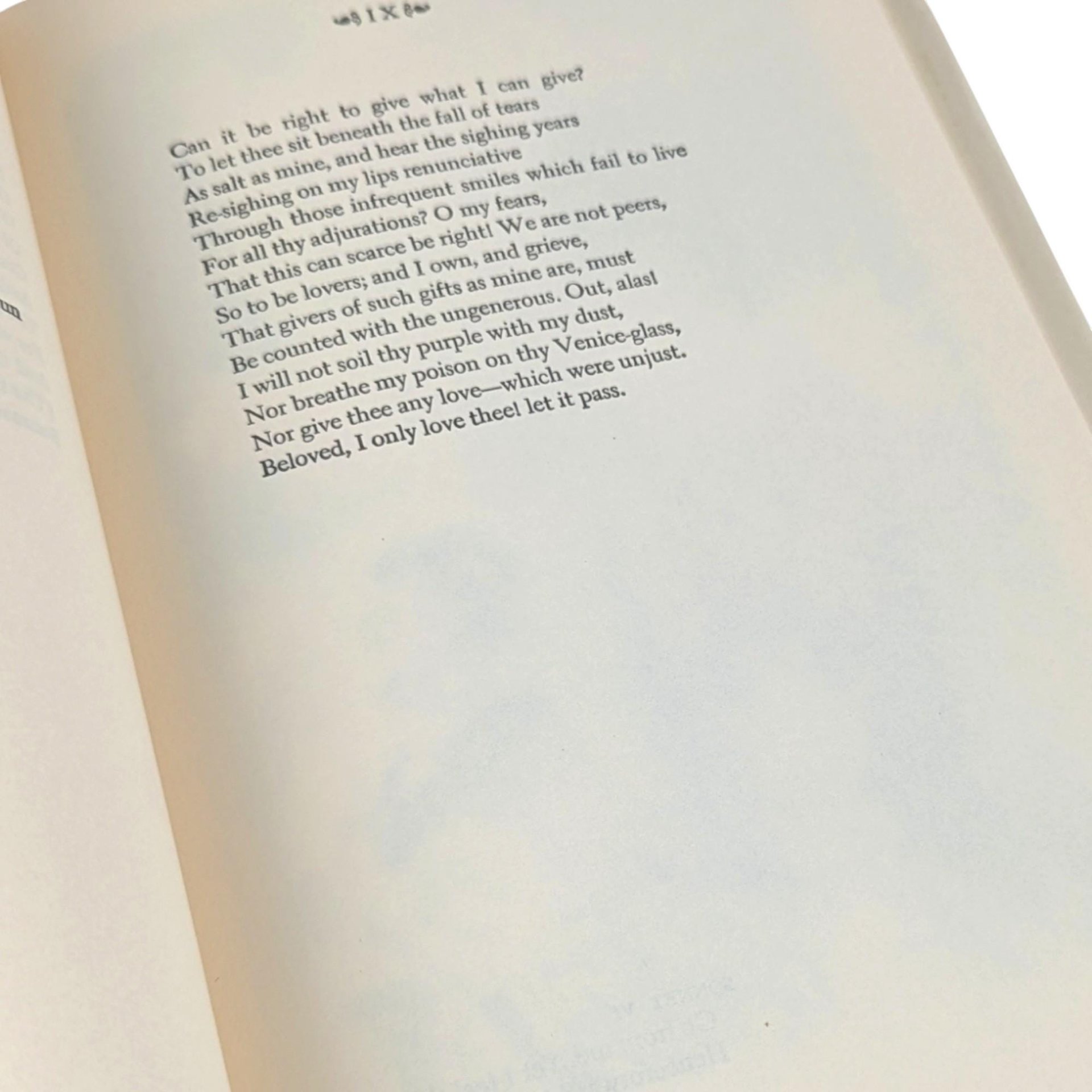 1954 Sonnets from the Portuguese: Illustrated Love Poems, Collectible Hardcover