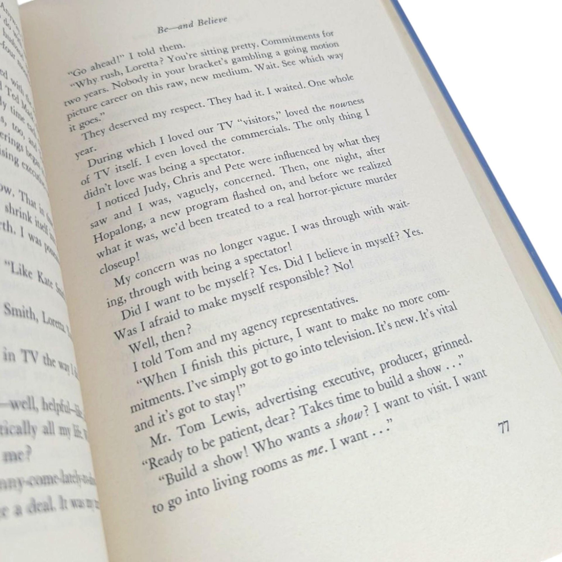 1961 Loretta Young Autobiography: Hollywood Star Memoir, Classic Film
