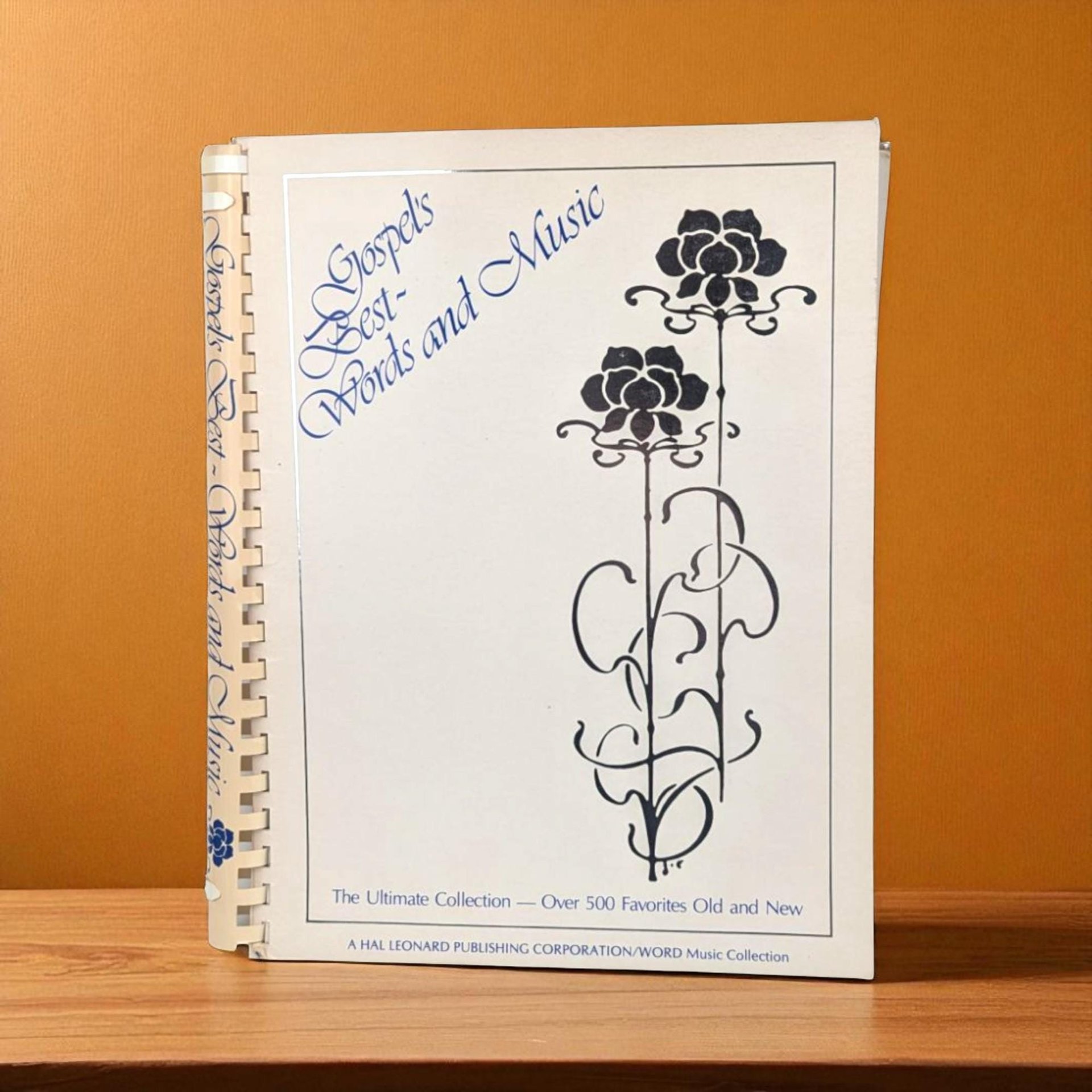 Vintage 1983 Gospel Songbook: Christian Hymnal with Over 500 Songs