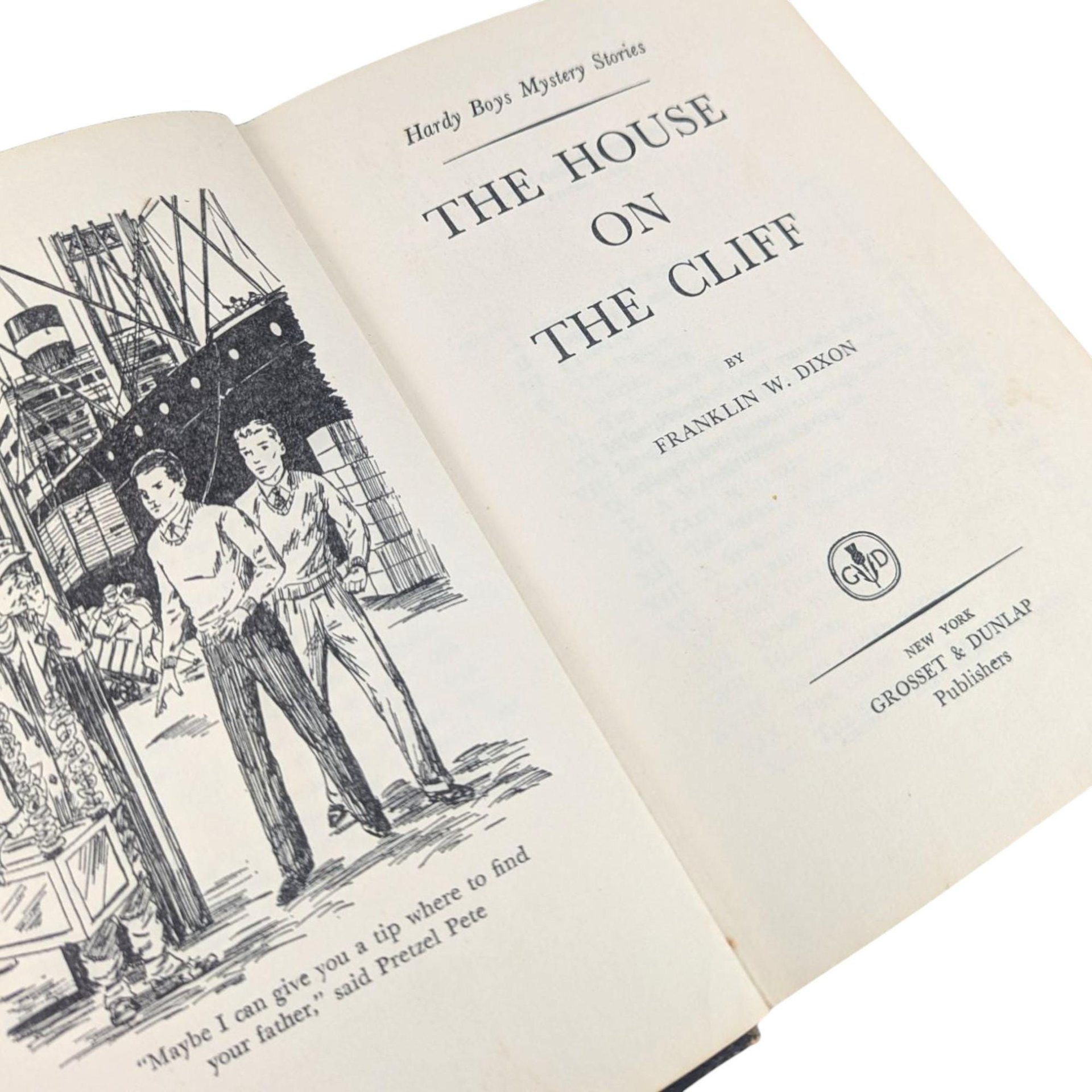 Vintage Hardy Boys Book Set: Classic Mysteries Trio
