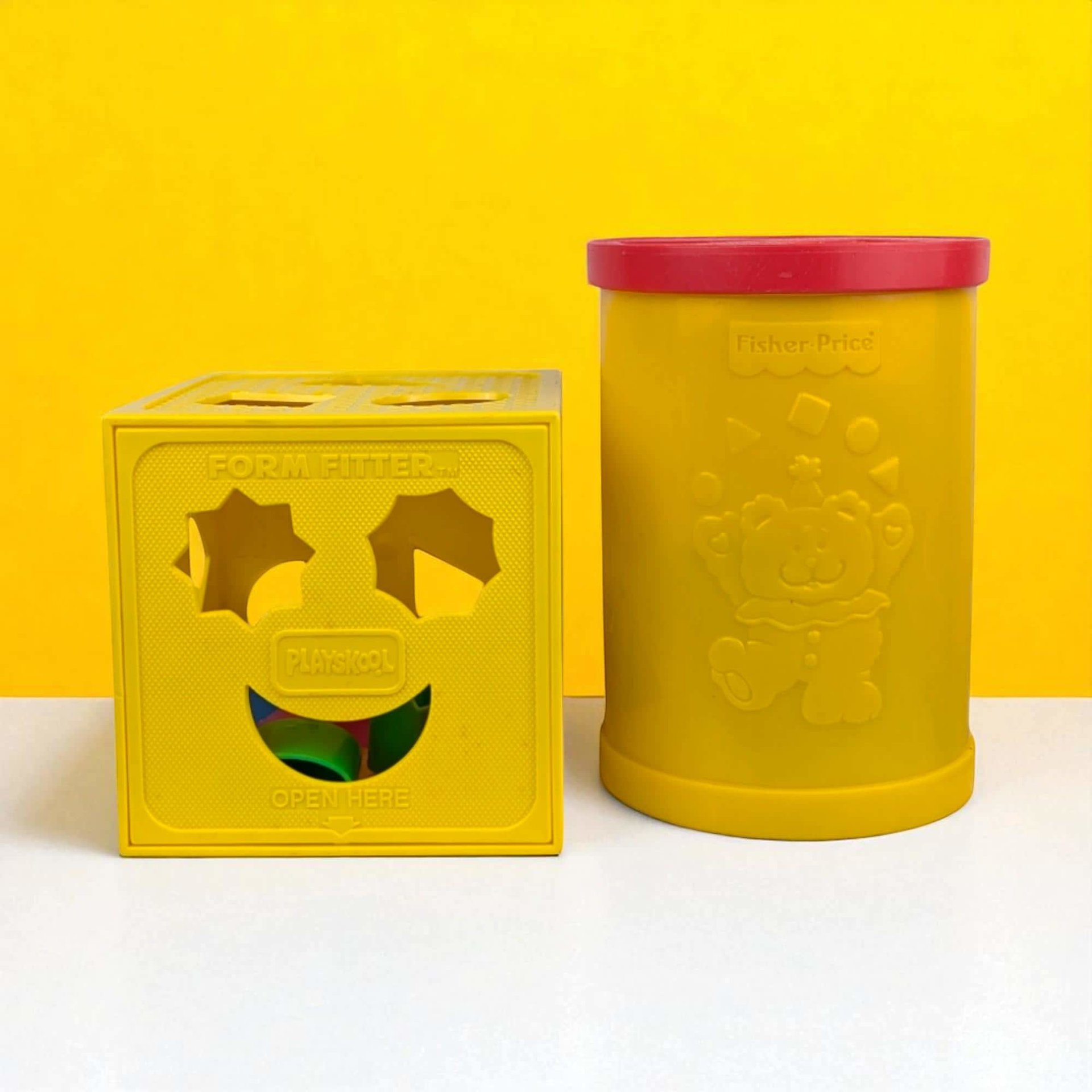 Vintage Fisher Price & Playskool Shape Sorters: Retro Educational Toys