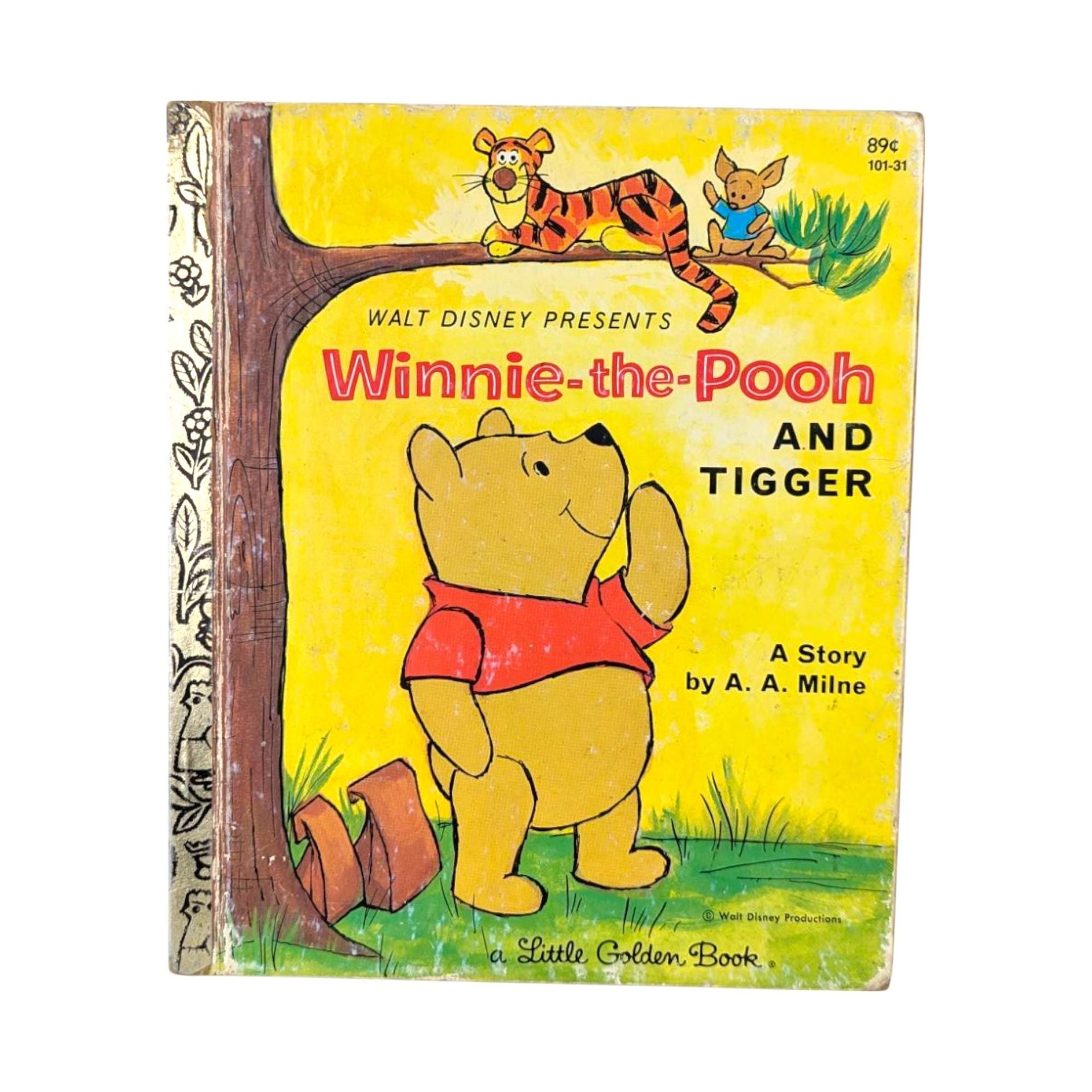 Vintage Little Golden Book Set: Winnie the Pooh, Mother Goose & More
