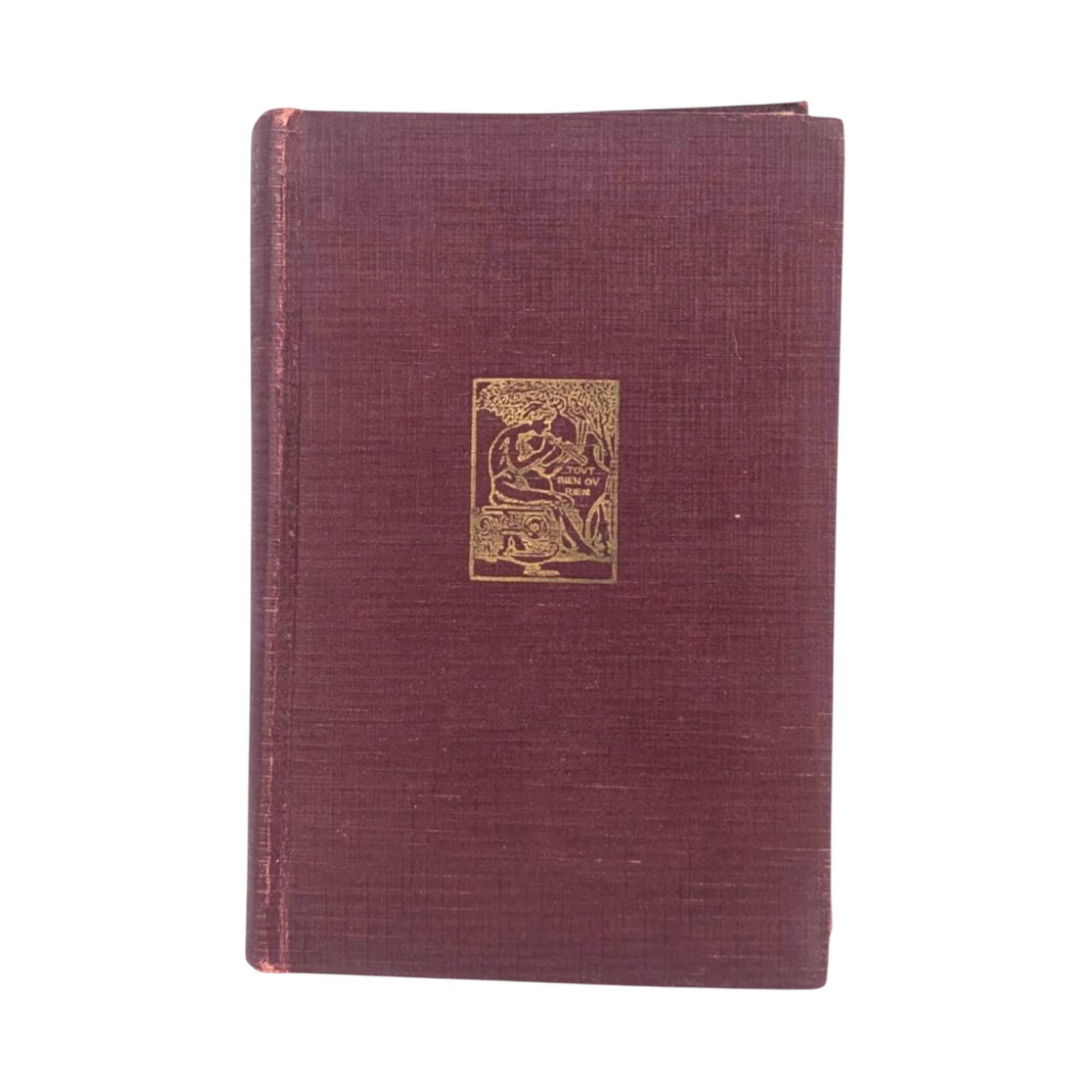1924 Junior High Poetry Book: Antique Children's Verse Anthology
