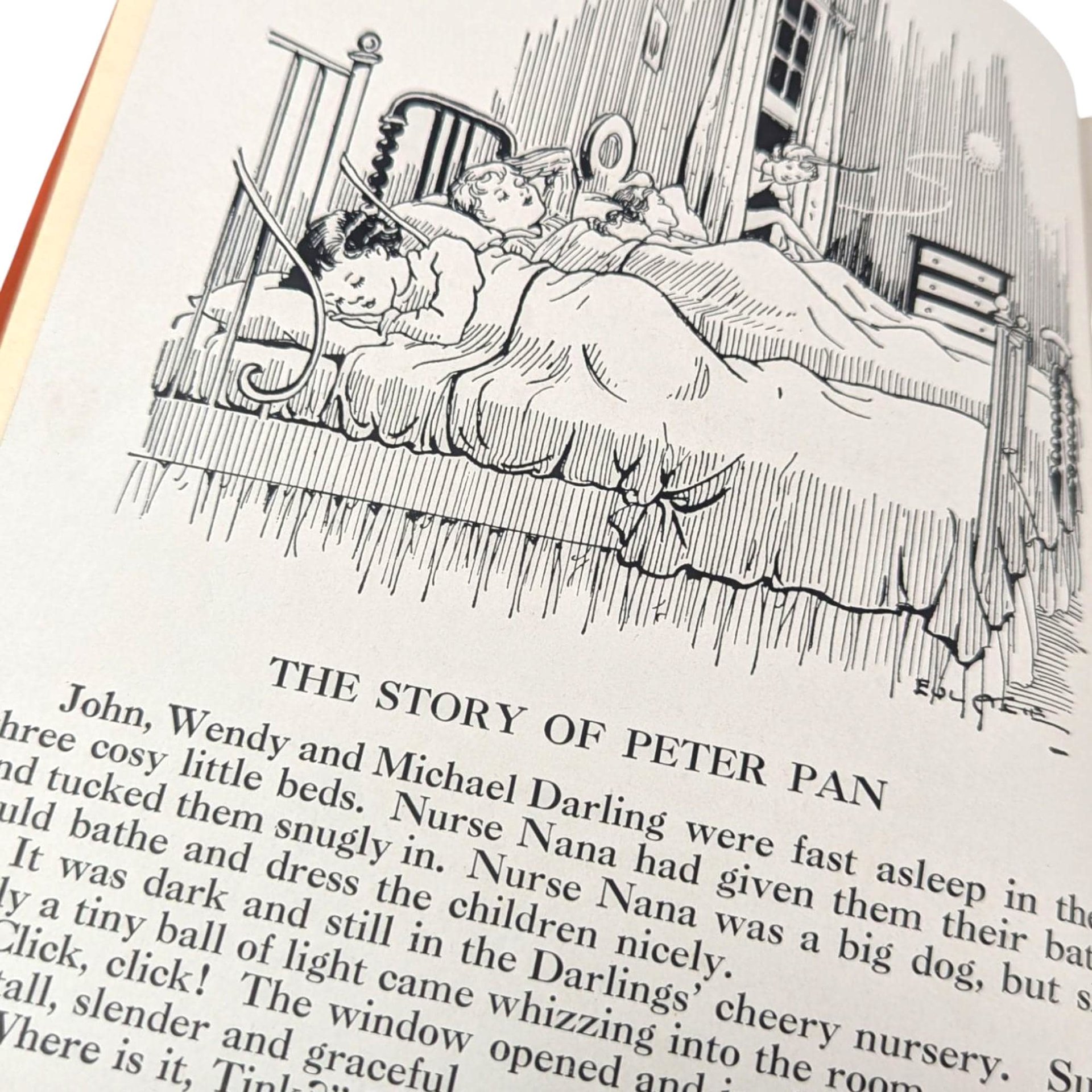1938 Eight Fairy Tales: Vintage Children's Book, Illustrated Stories