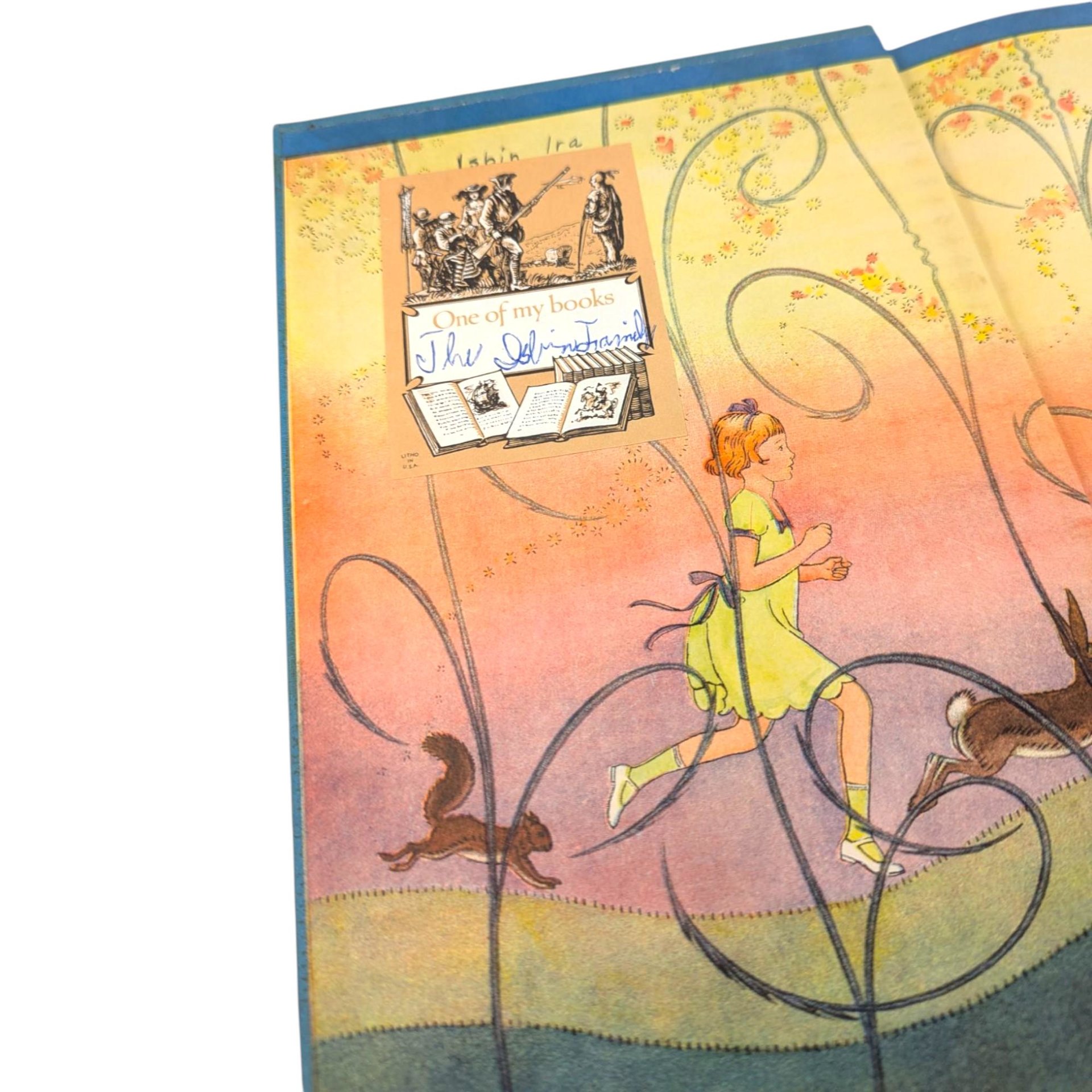 1931 Runaway Rhymes: Vintage Illustrated Children's Poetry Book