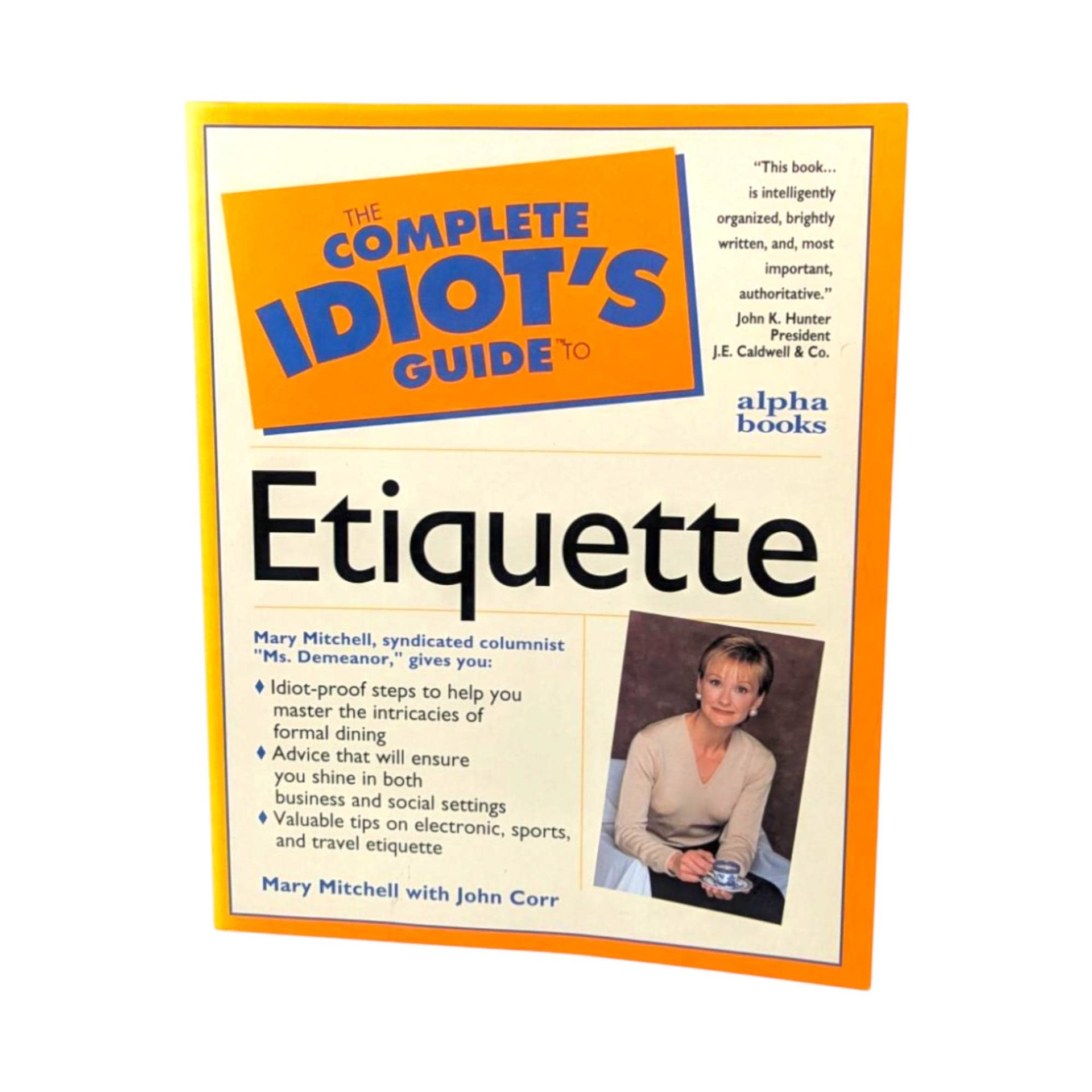 Vintage Etiquette Guidebook: The Complete Idiot's Guide to Manners