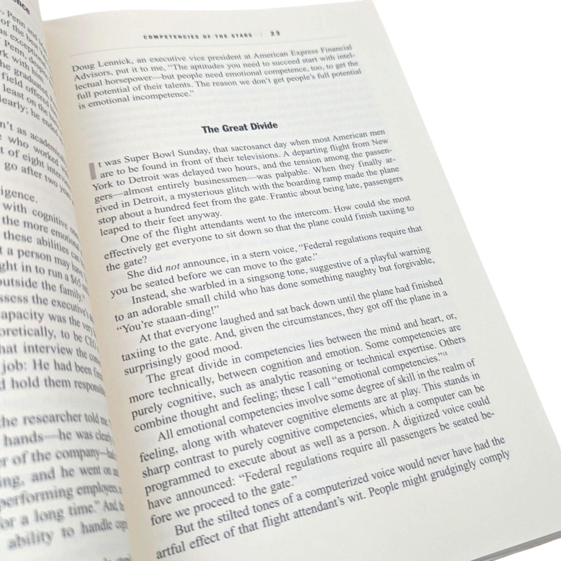 Vintage 1998 'Emotional Intelligence' Hardcover: Daniel Goleman Business Psychology Book