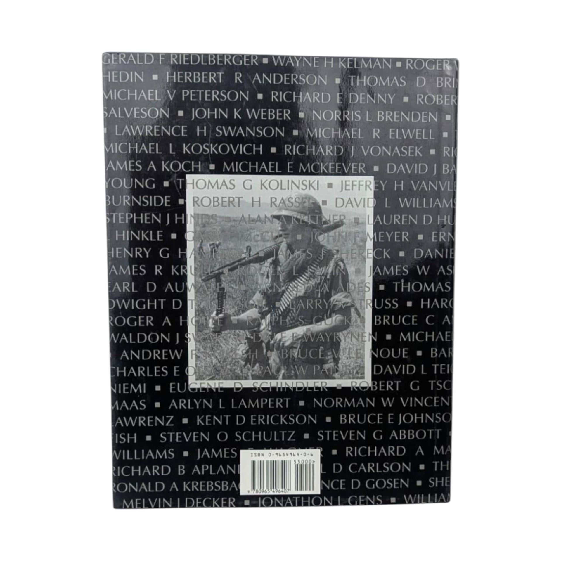 Signed Vietnam War History Book: "The Faces Behind the Names" by Don Ward