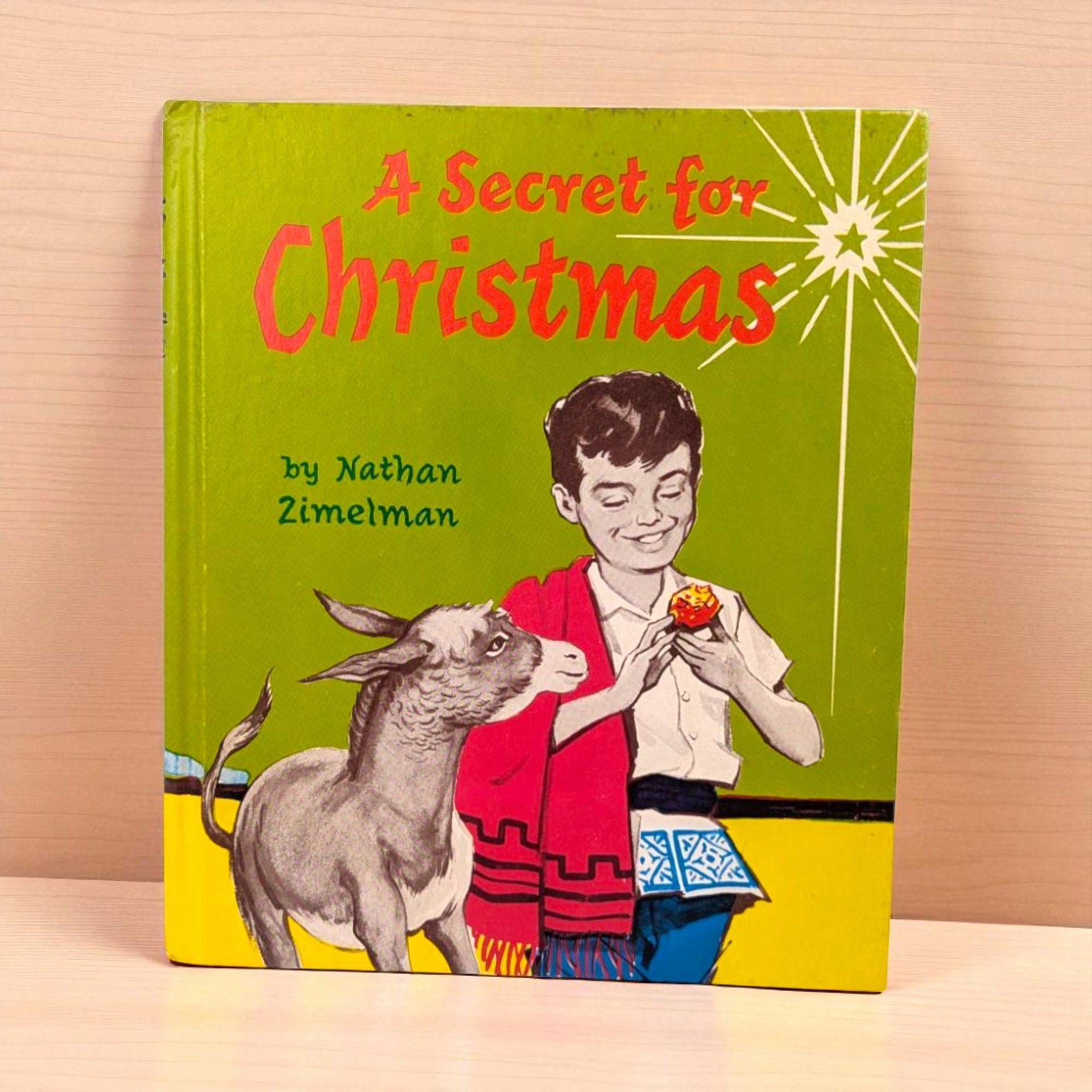 Vintage Children's Christmas Book: A Secret for Christmas, 1964 Hardcover