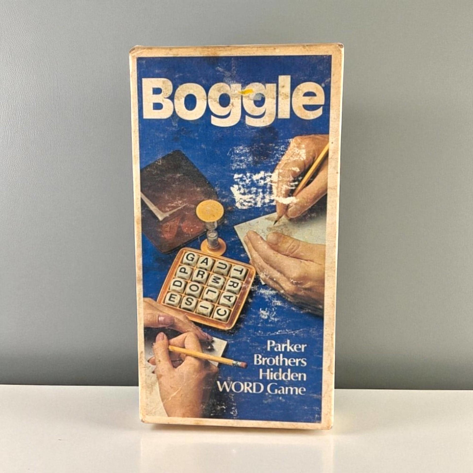 Vintage 1976 Boggle Game: Classic Parker Brothers Word Game
