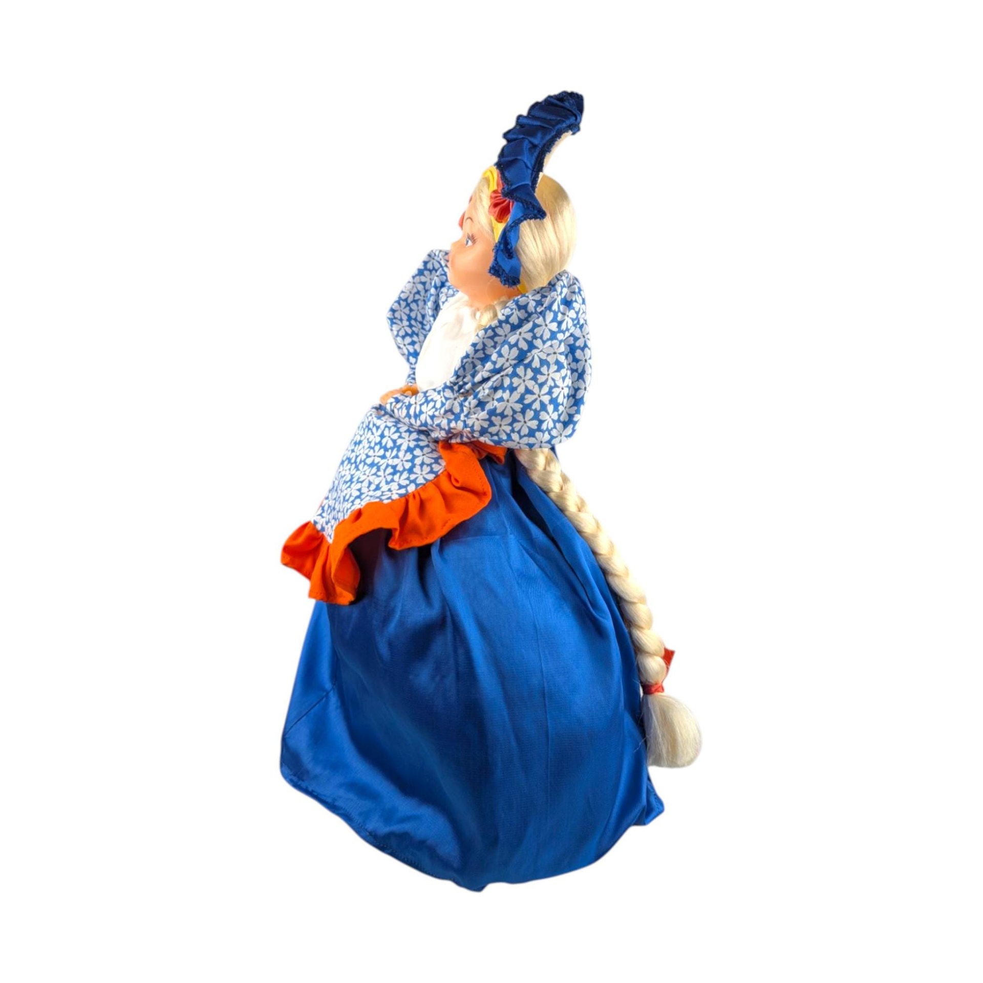 Vintage Teapot Cozy Doll: Handmade Country Kitchen Decor