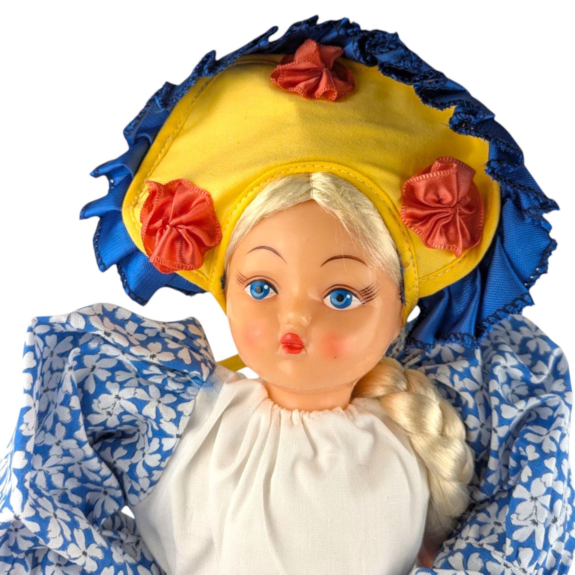 Vintage Teapot Cozy Doll: Handmade Country Kitchen Decor