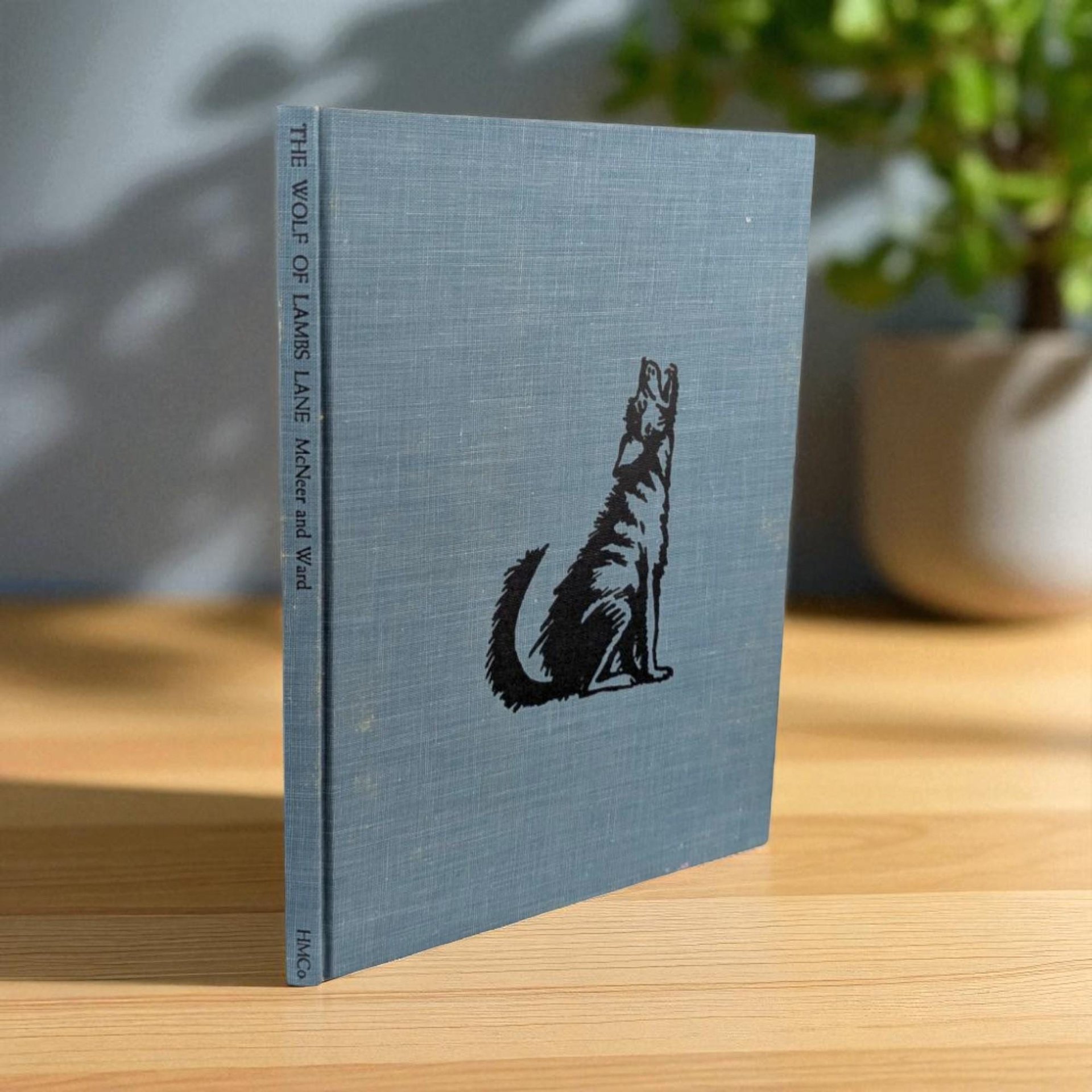 1967 The Wolf of Lambs Lane: Vintage Children's Book with Lynd Ward Illustrations