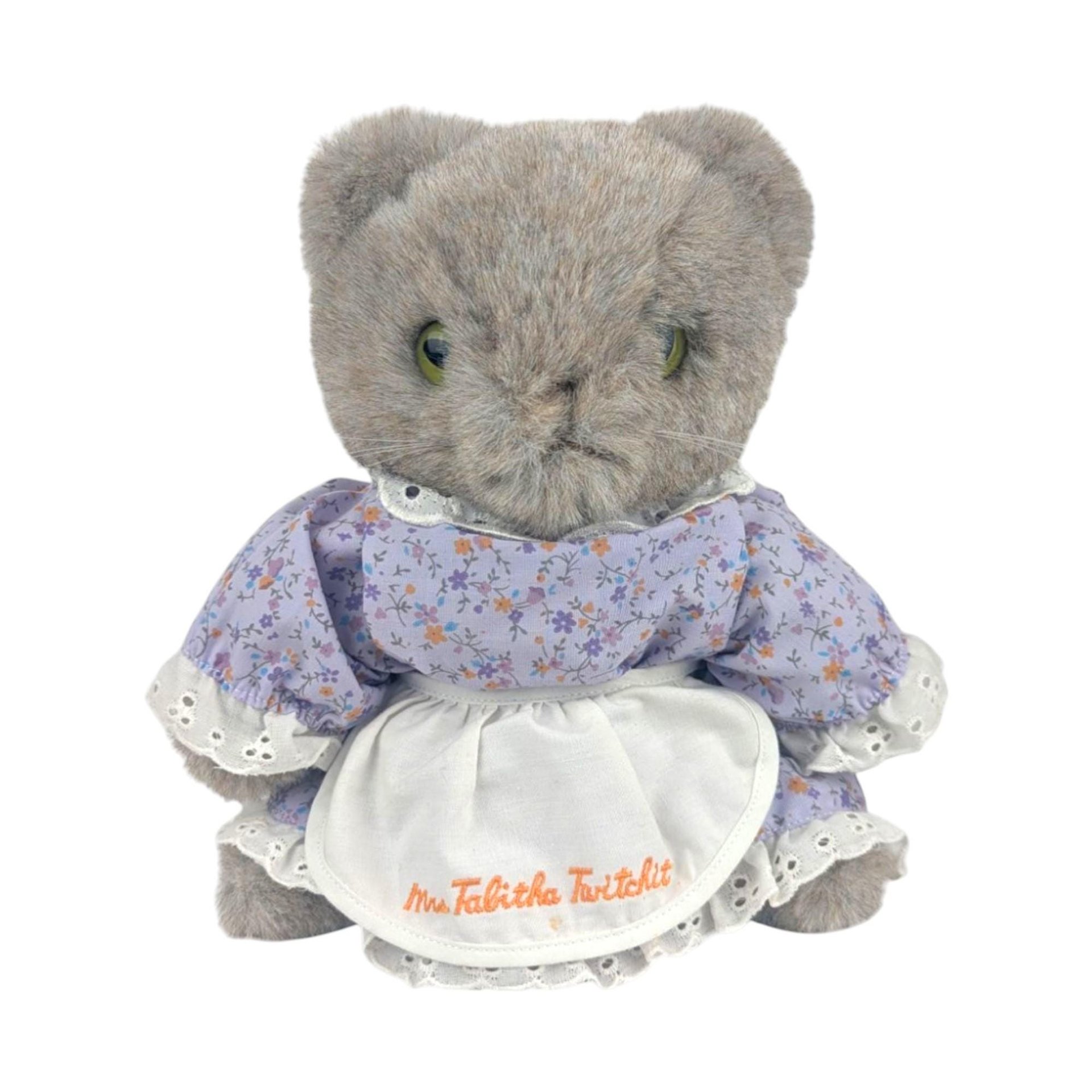 Vintage Beatrix Potter Mrs. Tabitha Twitchit Plush: 8.5" Collectible Eden Toy