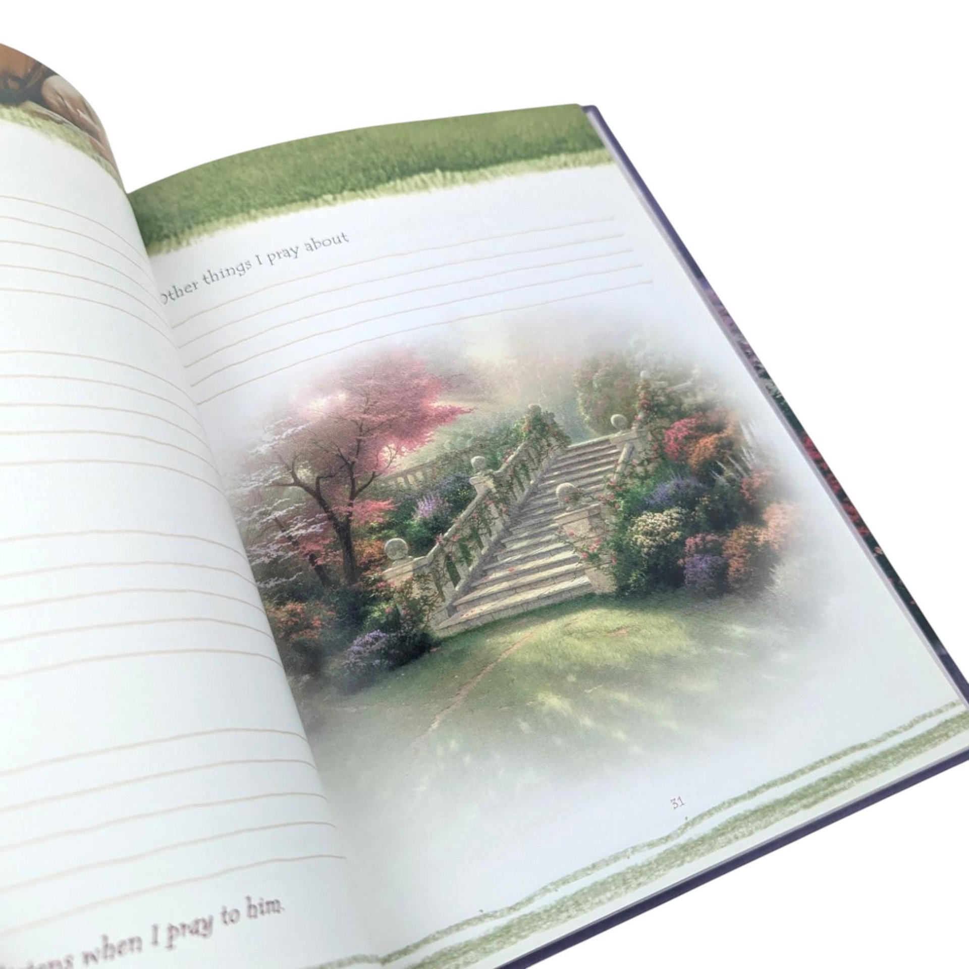 Vintage 2003 Thomas Kinkade Memories Journal: Unused Hardcover Keepsake Book