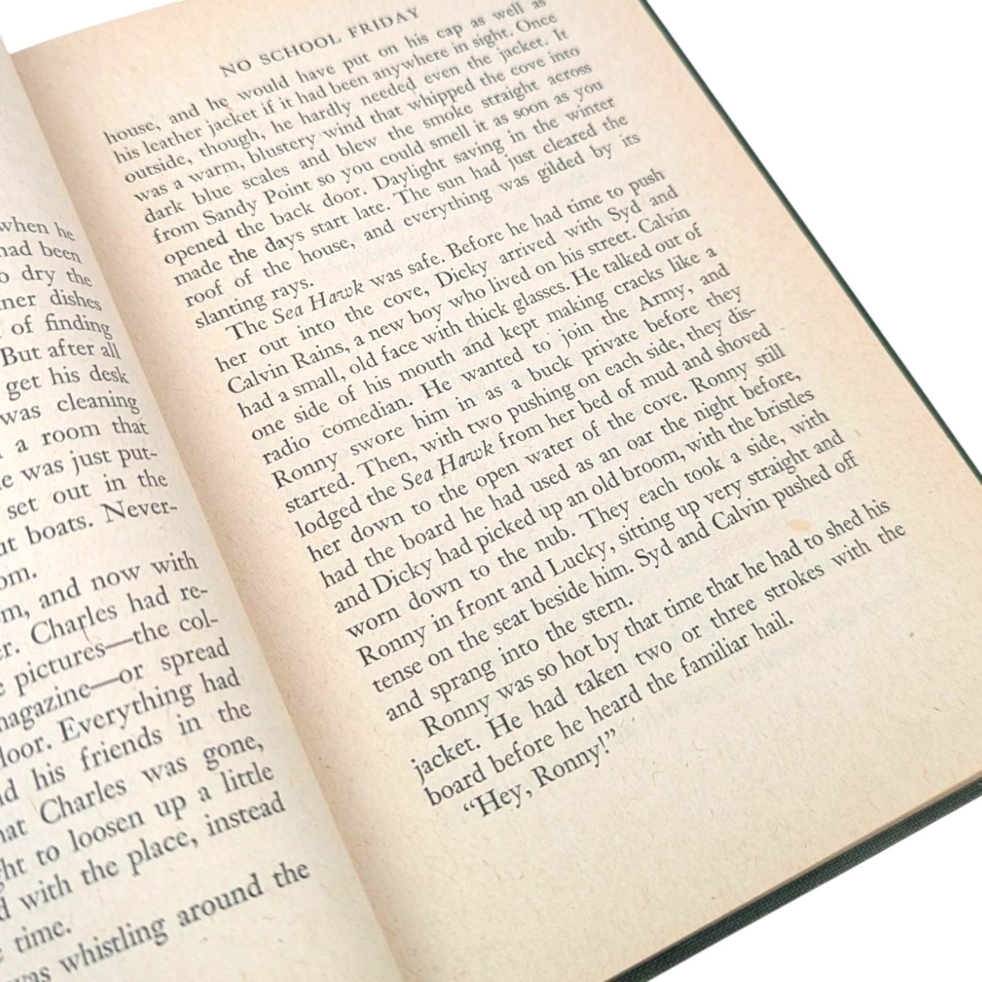 Vintage 1945 No School Friday Hardcover: Mid-Century Children's Book