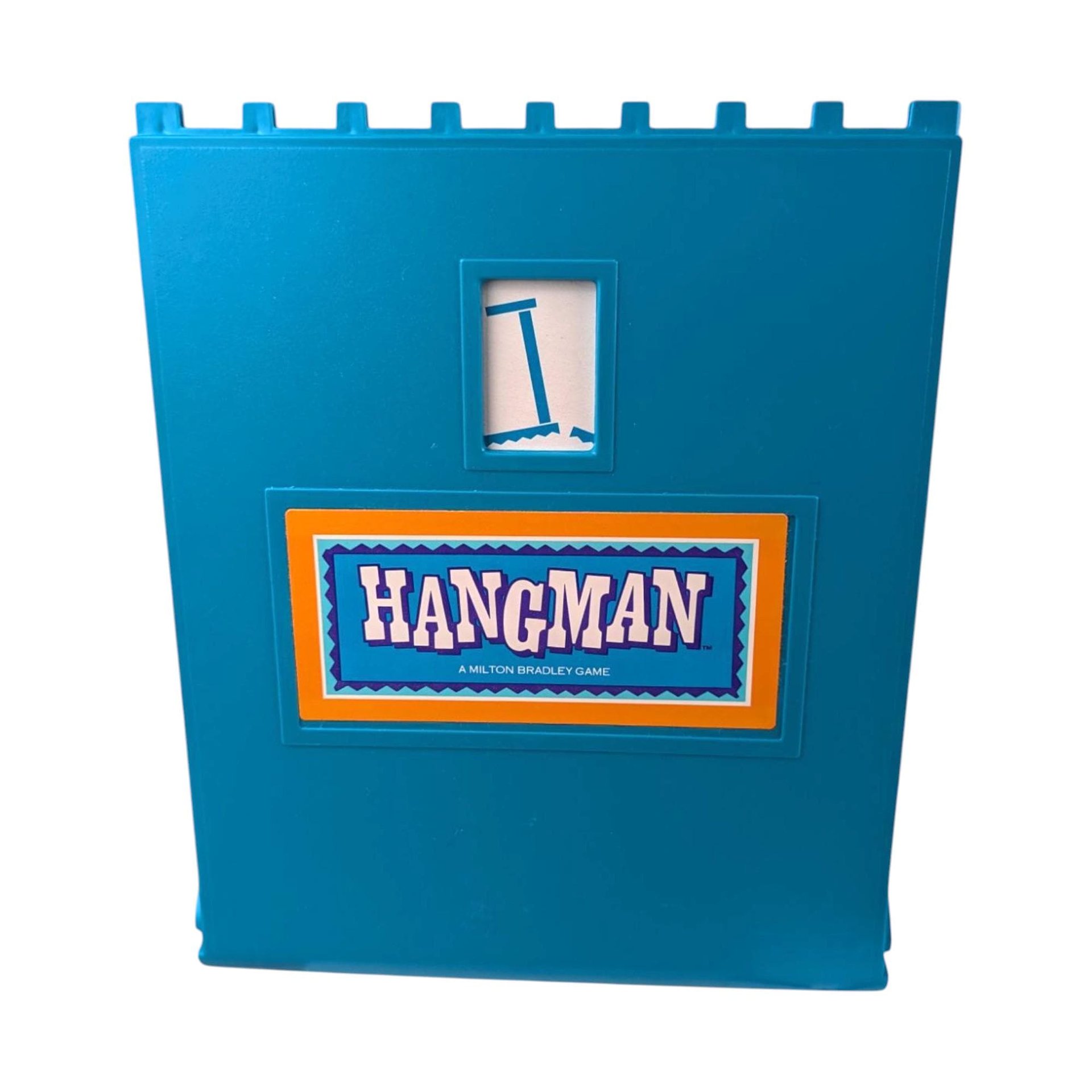 Vintage 1988 Hangman Board Game: Milton Bradley 80s Family Game Night