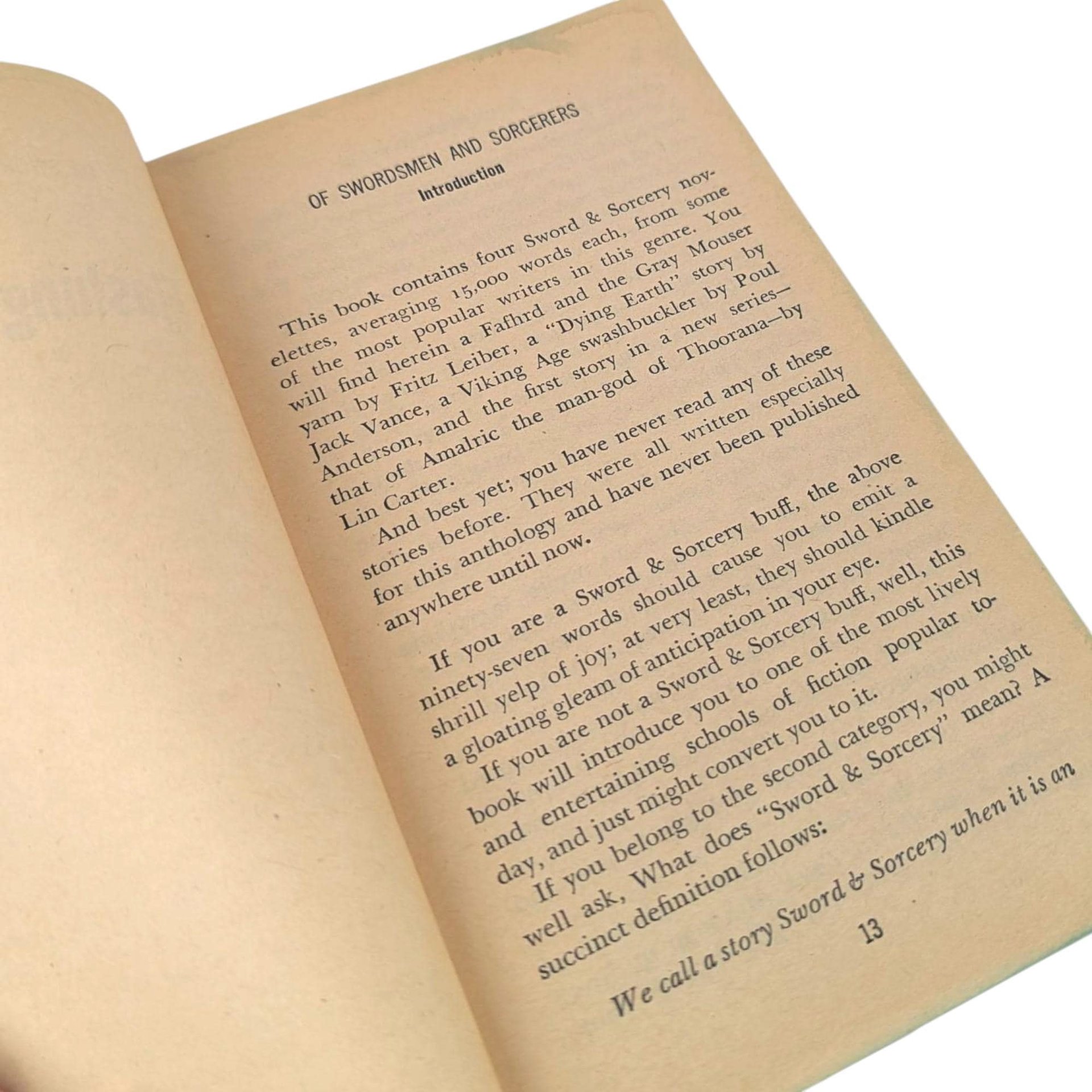 Flashing Swords #1: 1973 Sword & Sorcery Anthology, Frazetta Cover Art