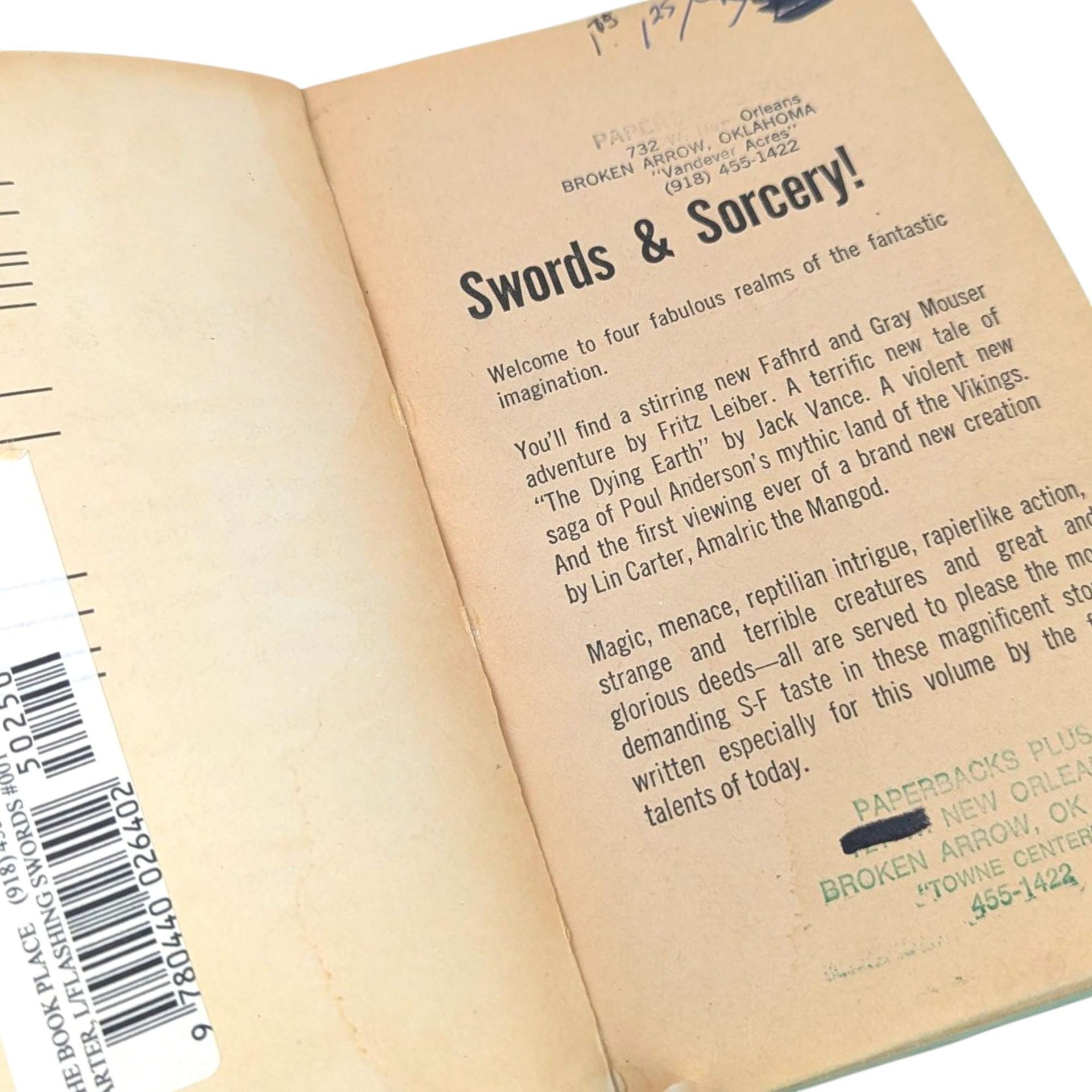 Flashing Swords #1: 1973 Sword & Sorcery Anthology, Frazetta Cover Art