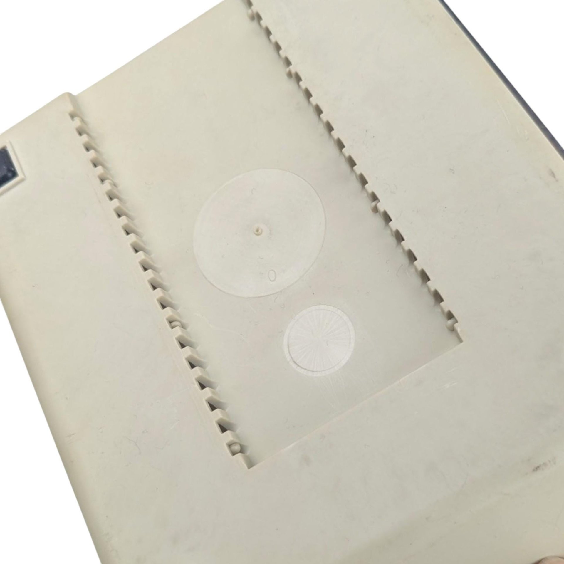 Vintage Eichner Floppy Diskette Storage Case: Smoked Lid, 4 Dividers