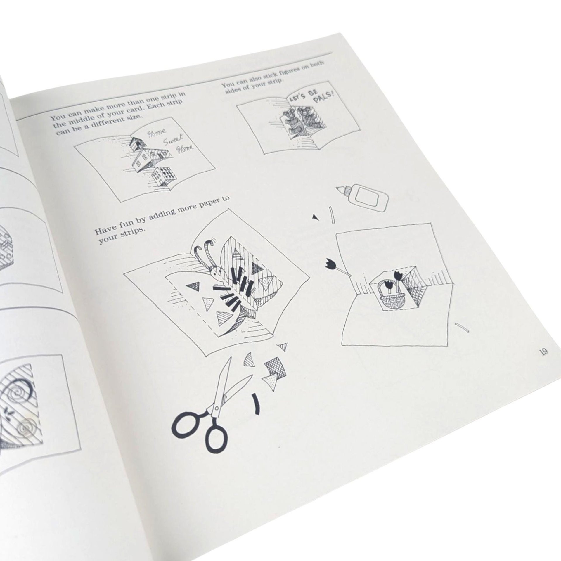 Vintage 1987 How to Make Pop-Ups Book: Joan Irvine, Barbara Reid Illustrations