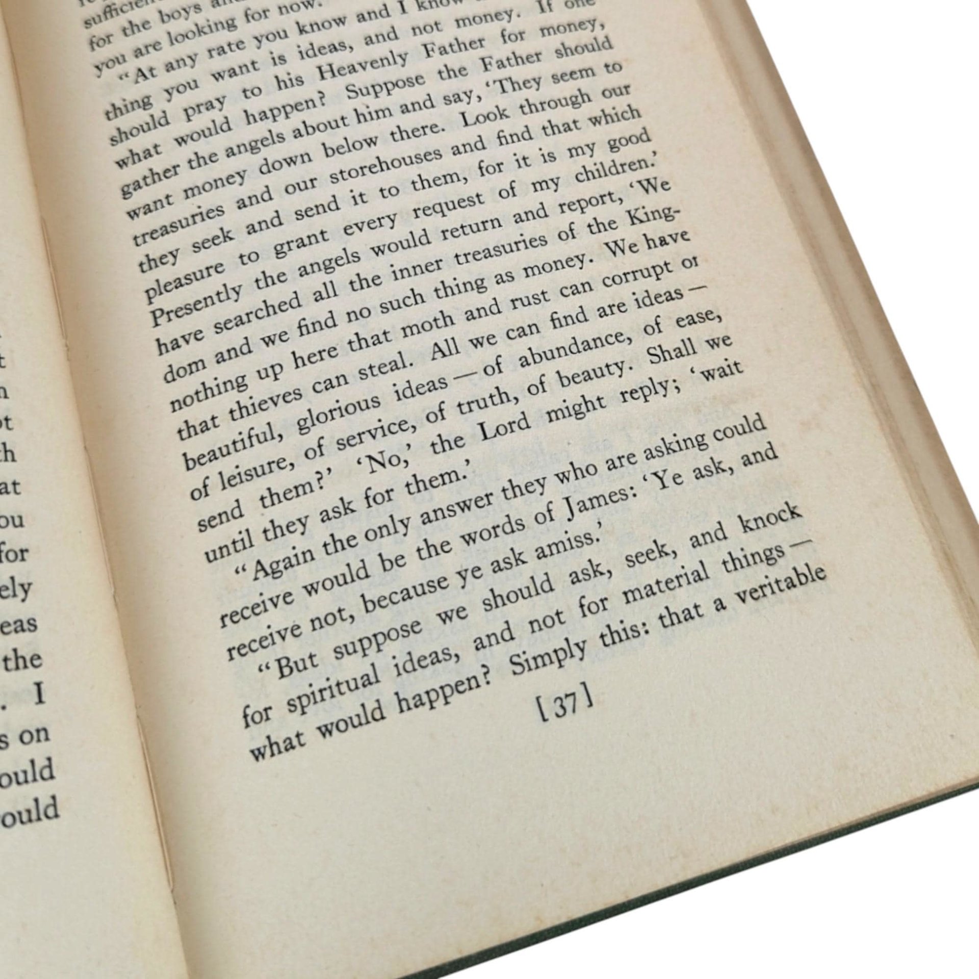 Vintage 1946 The Soul's Sincere Desire: Glenn Clark Religious Inspirational Book