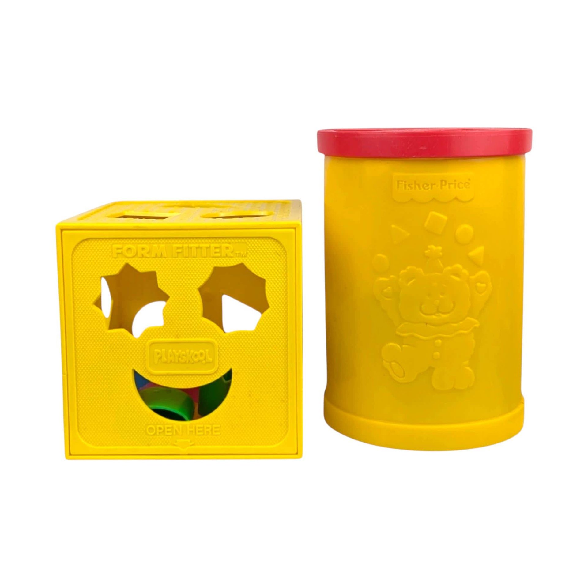 Vintage Fisher Price & Playskool Shape Sorters: Retro Educational Toys