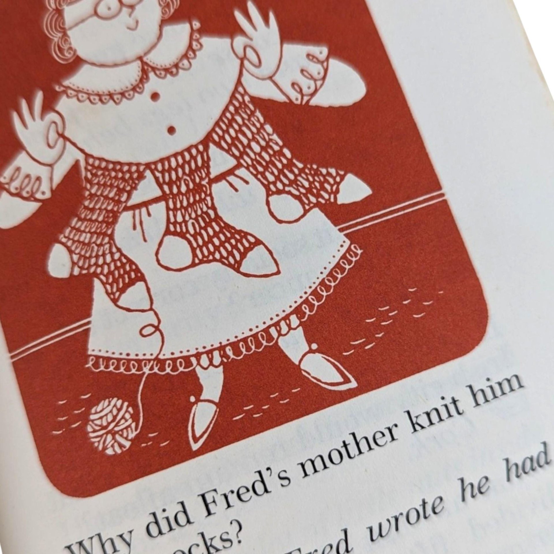 Vintage 1954 Riddle Book: Illustrated by Henry R. Martin