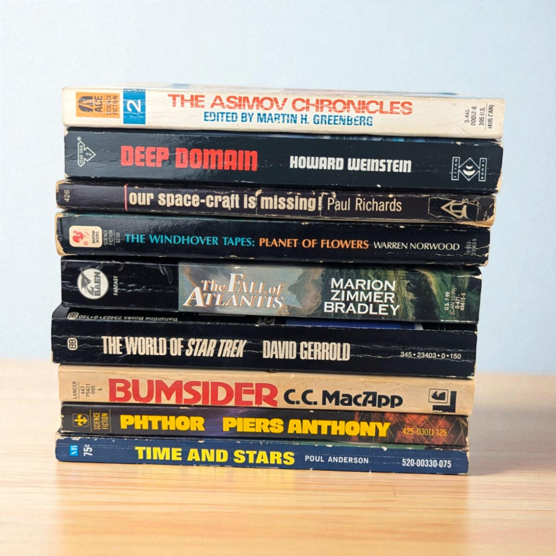 Star Trek or Asimov Book: Your Choice of Vintage Sci-Fi and Fantasy Paperback