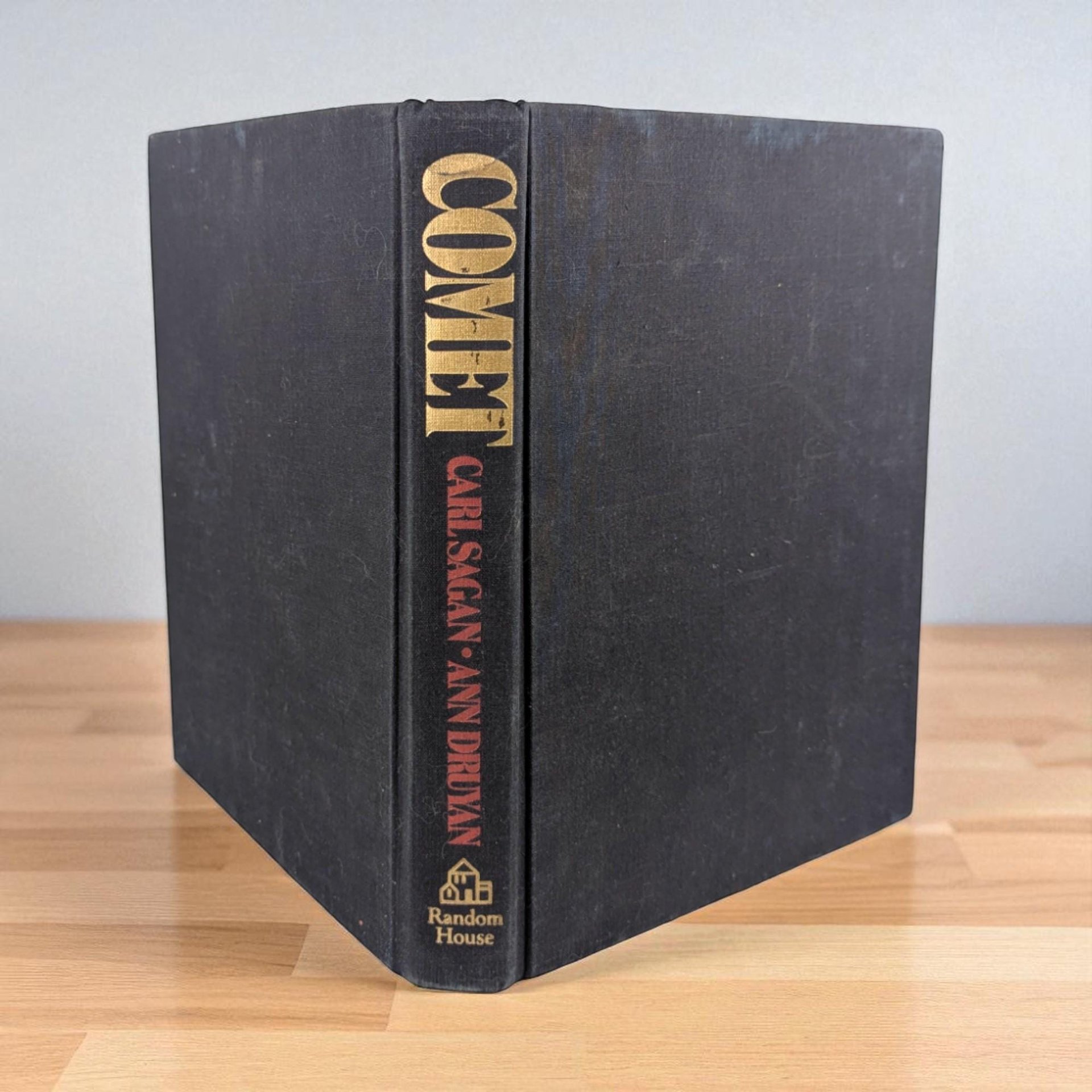 Comet by Carl Sagan & Ann Druyan: Vintage 1985 Astronomy Book, Ex-Library Hardcover