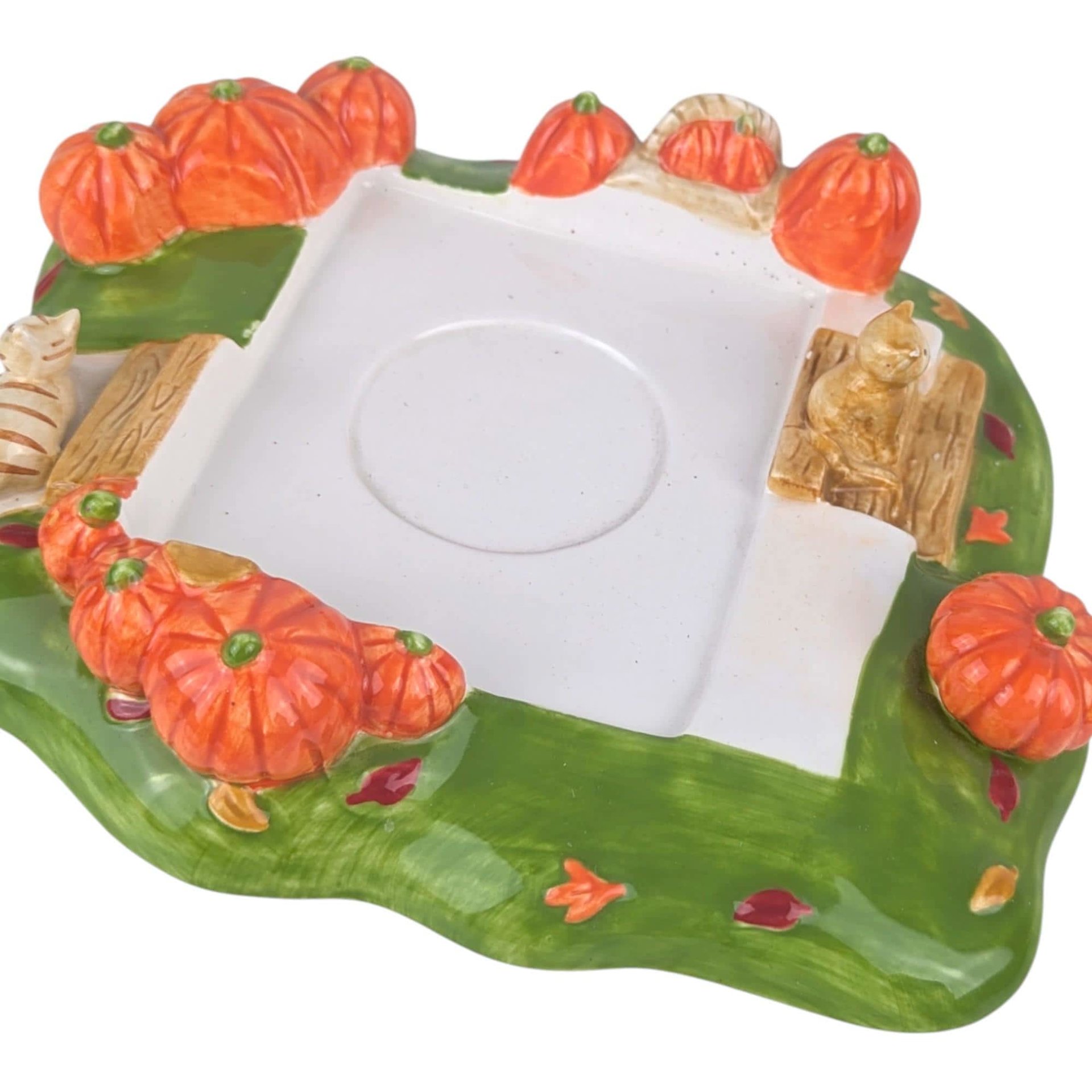 Vintage 2002 Halloween House: Avon Ceramic Tealight Holder