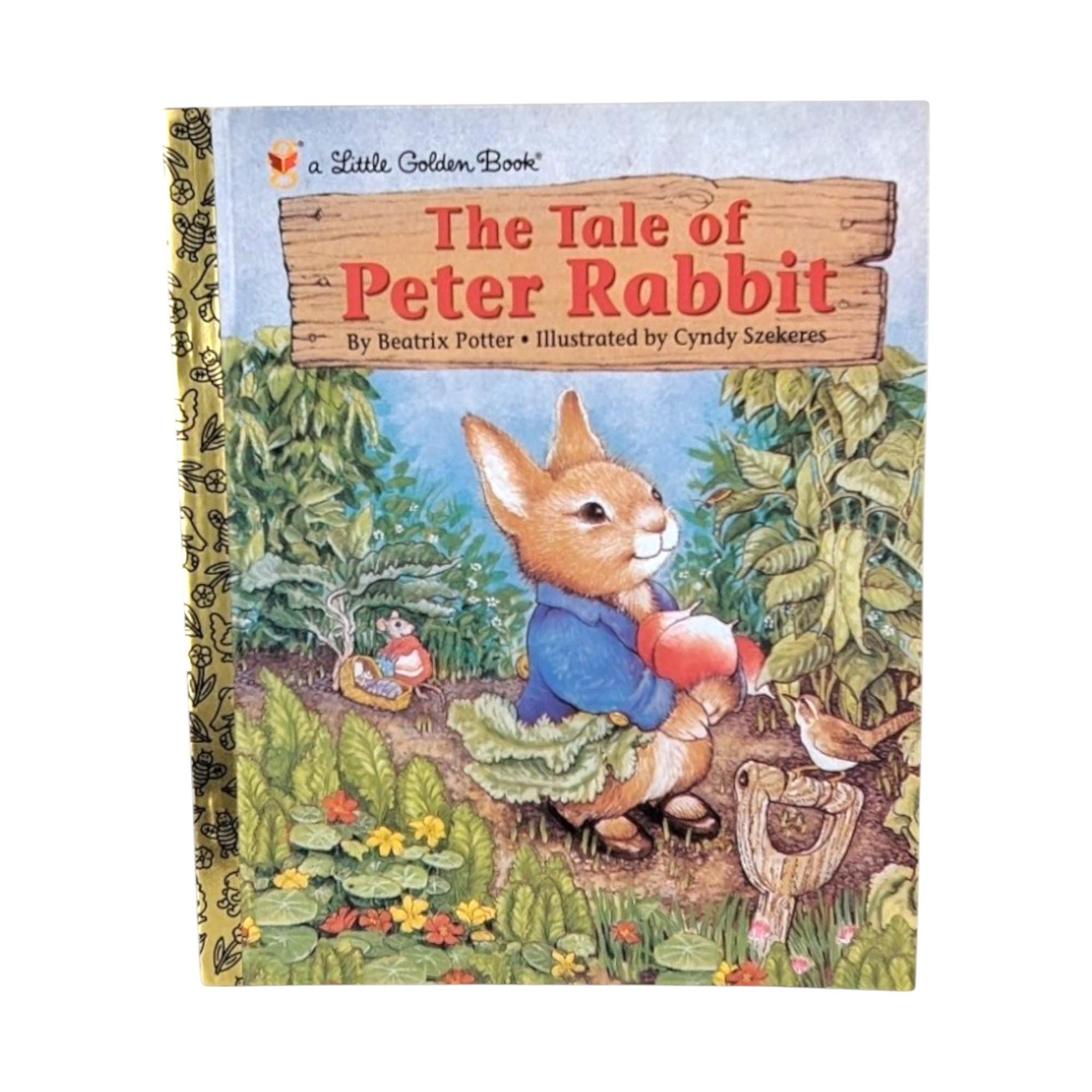 Vintage Rabbit Little Golden Book Lot: Classic Children's Storybook Collection